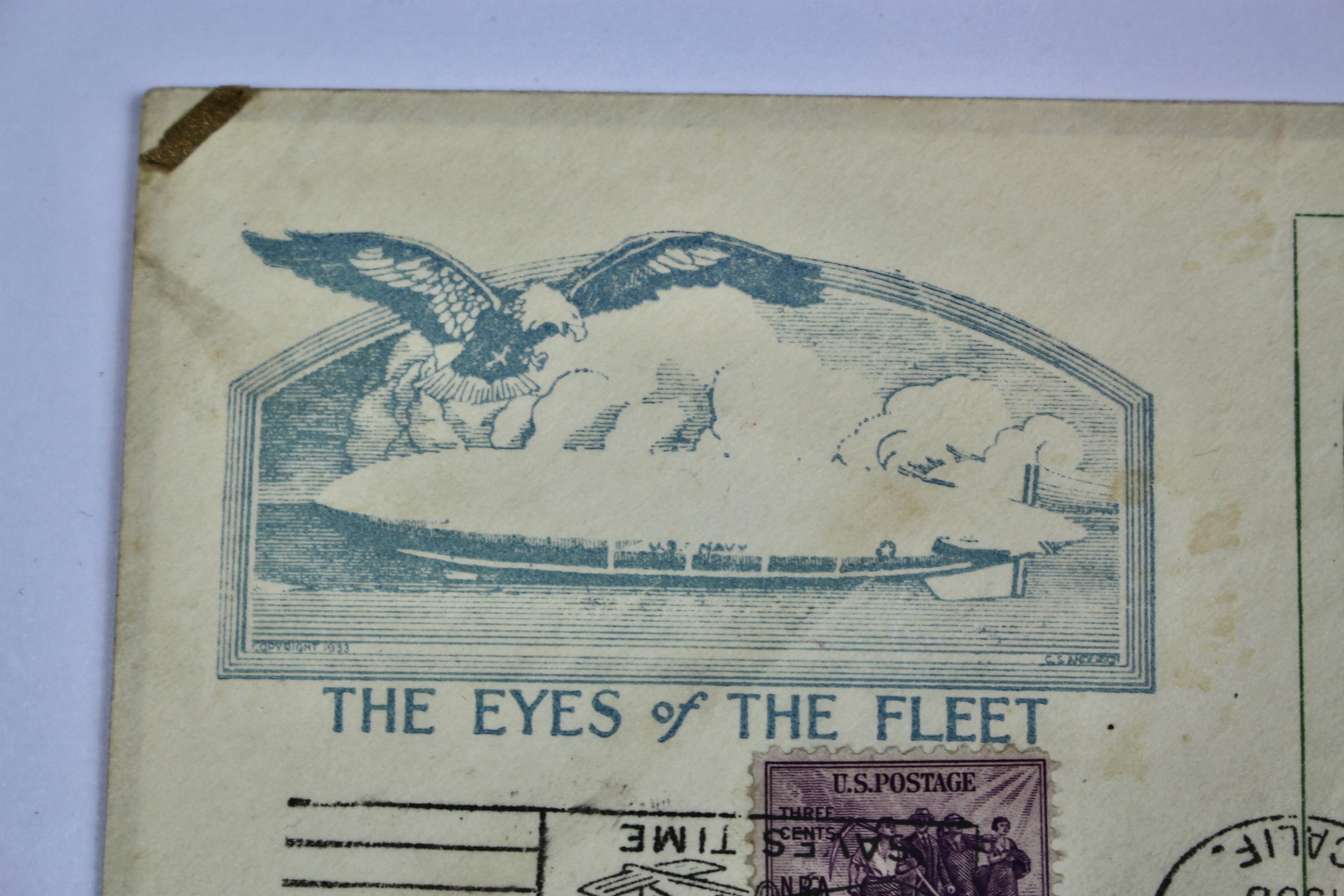 1933 Graf Zeppelin USS Macon Postal Cover