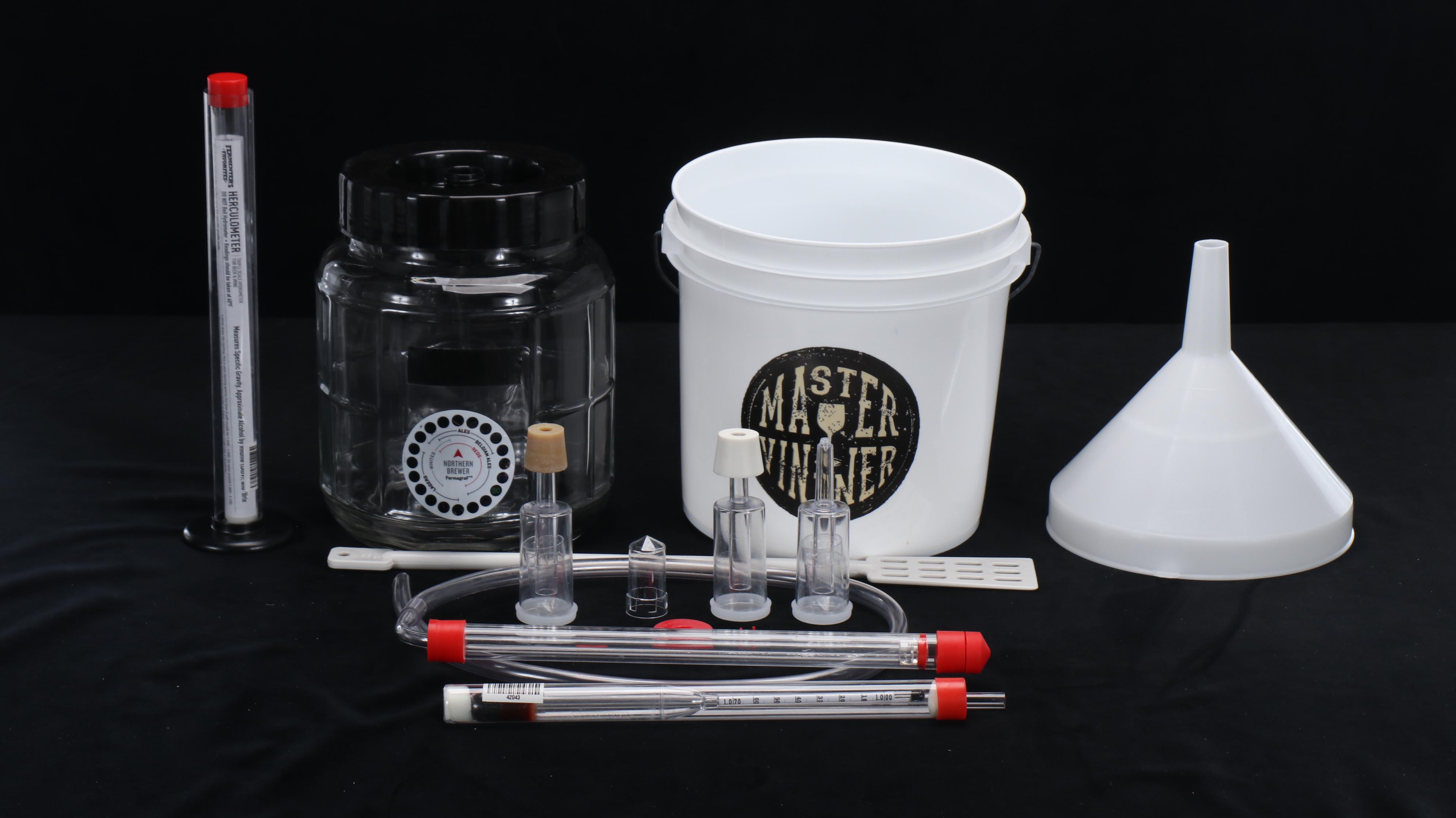 Northern Brewer Craft Beer-Making Kit with Wire Cap Bottles