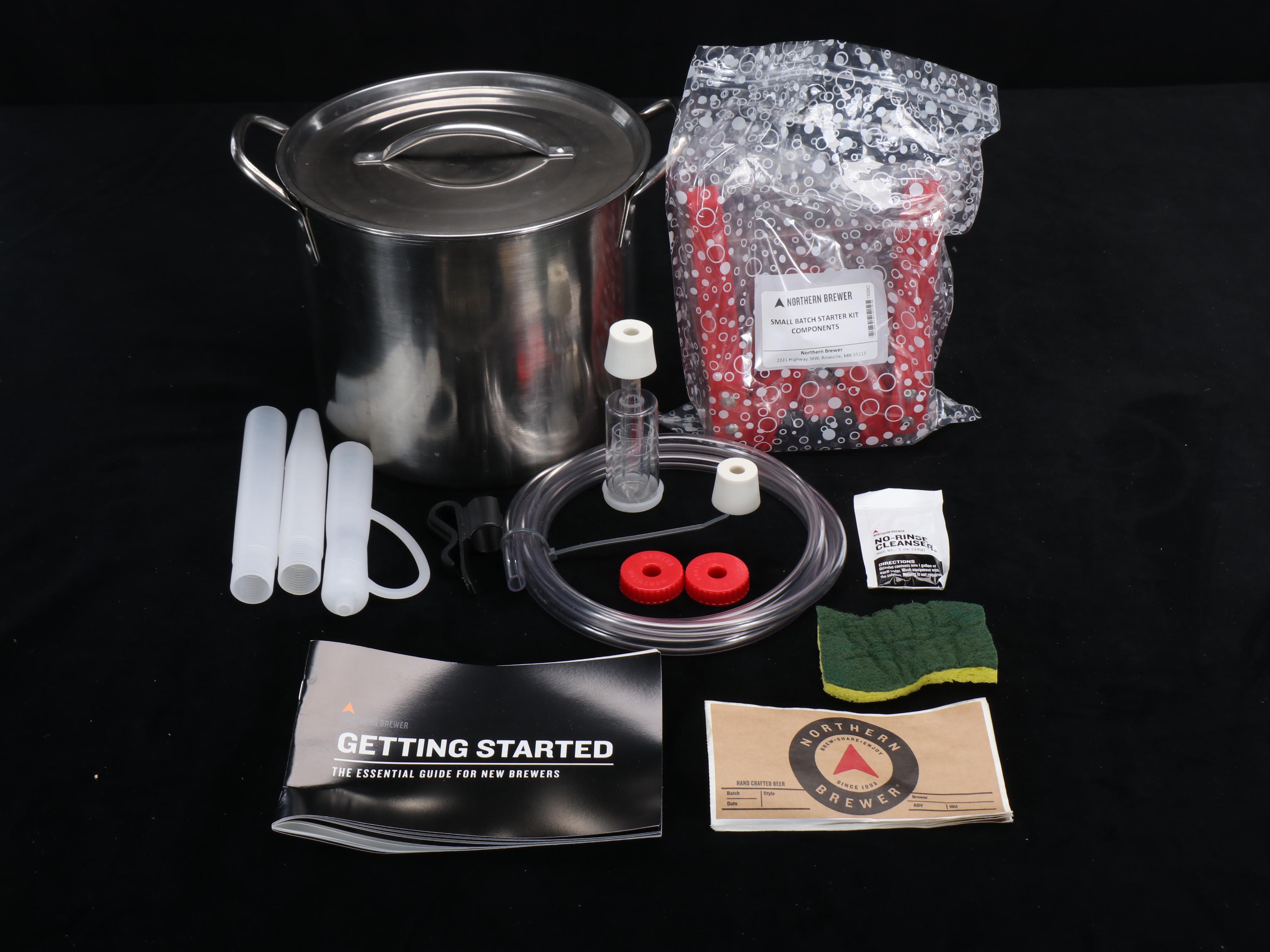 Northern Brewer Craft Beer-Making Kit with Wire Cap Bottles