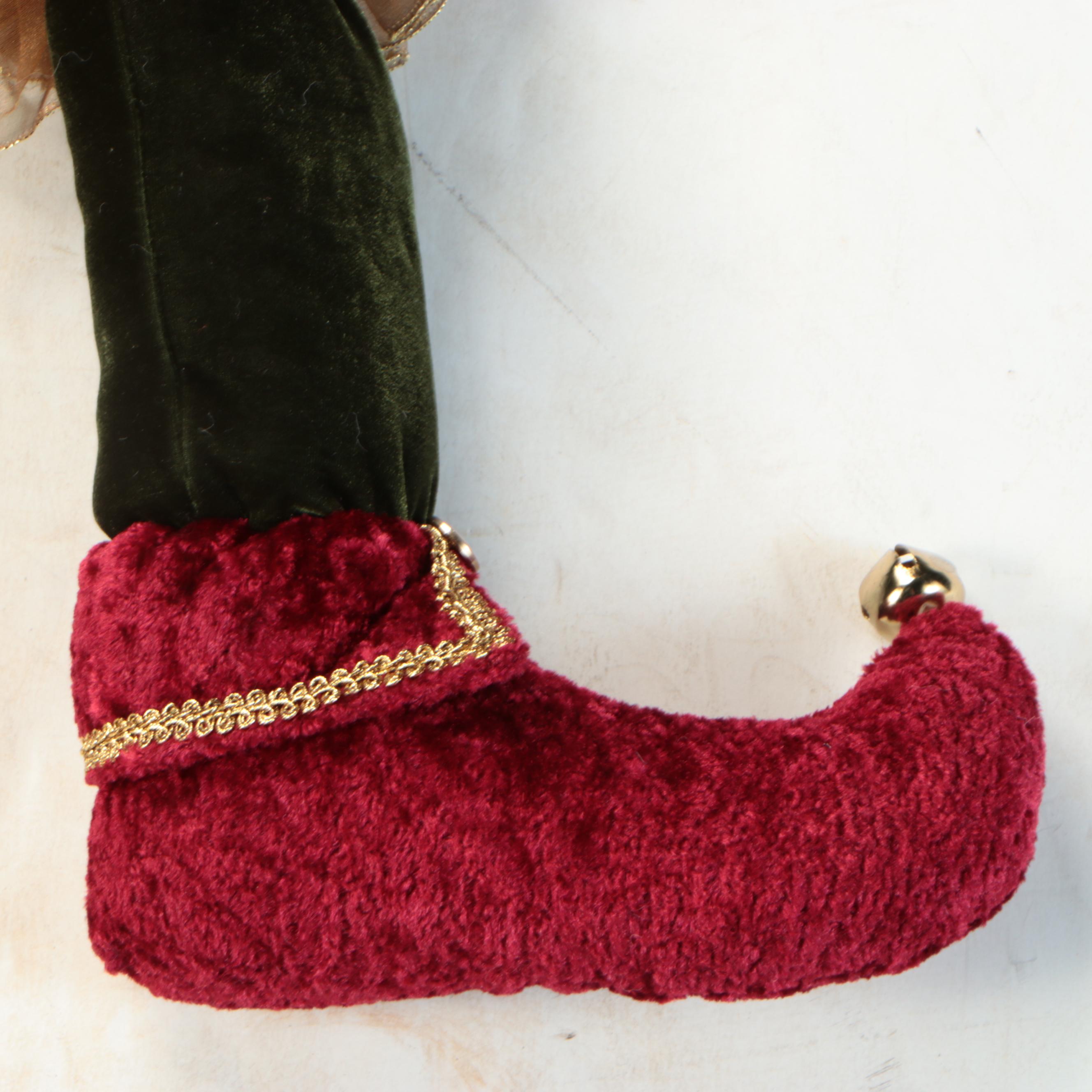 Christmas Jester Large Doll