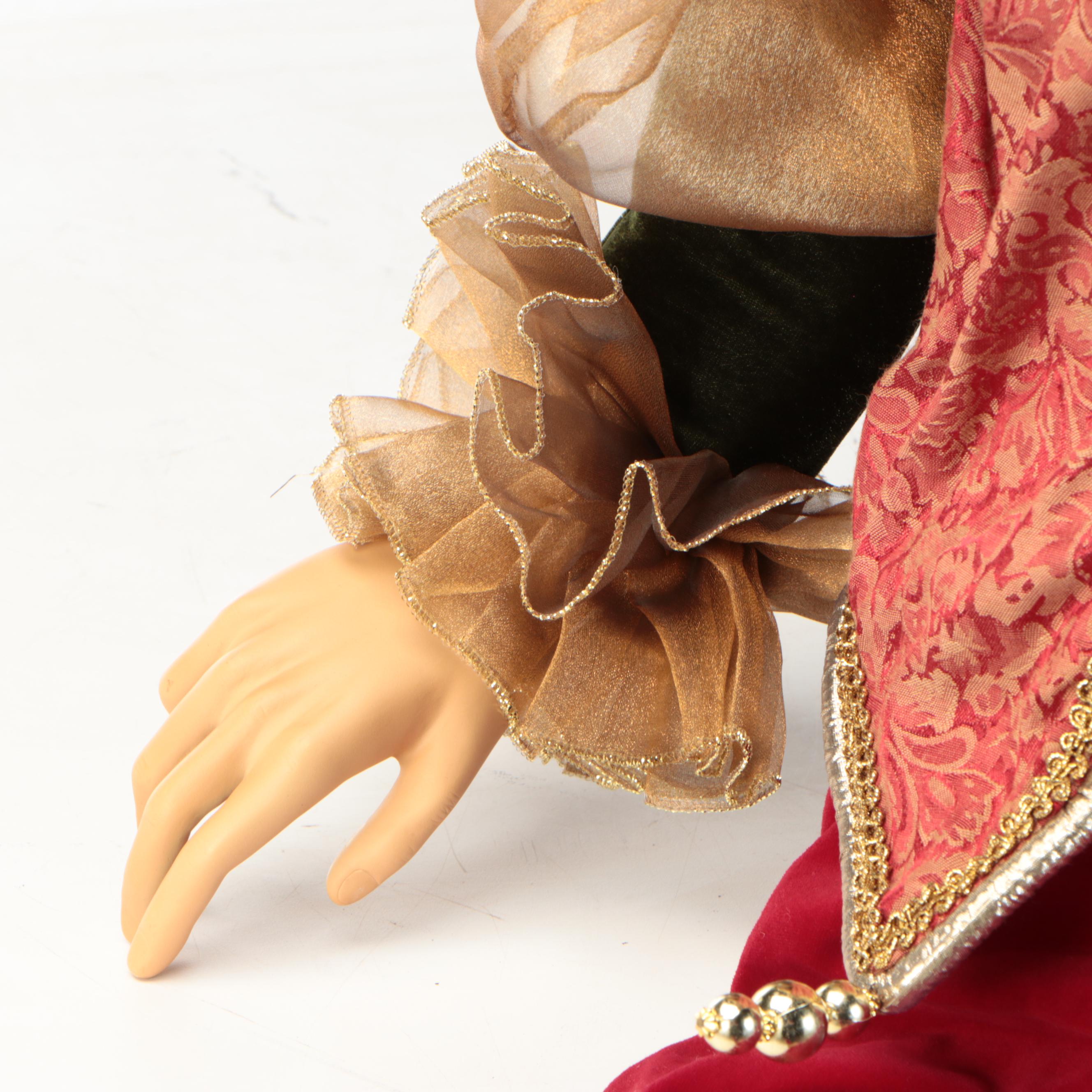 Christmas Jester Large Doll