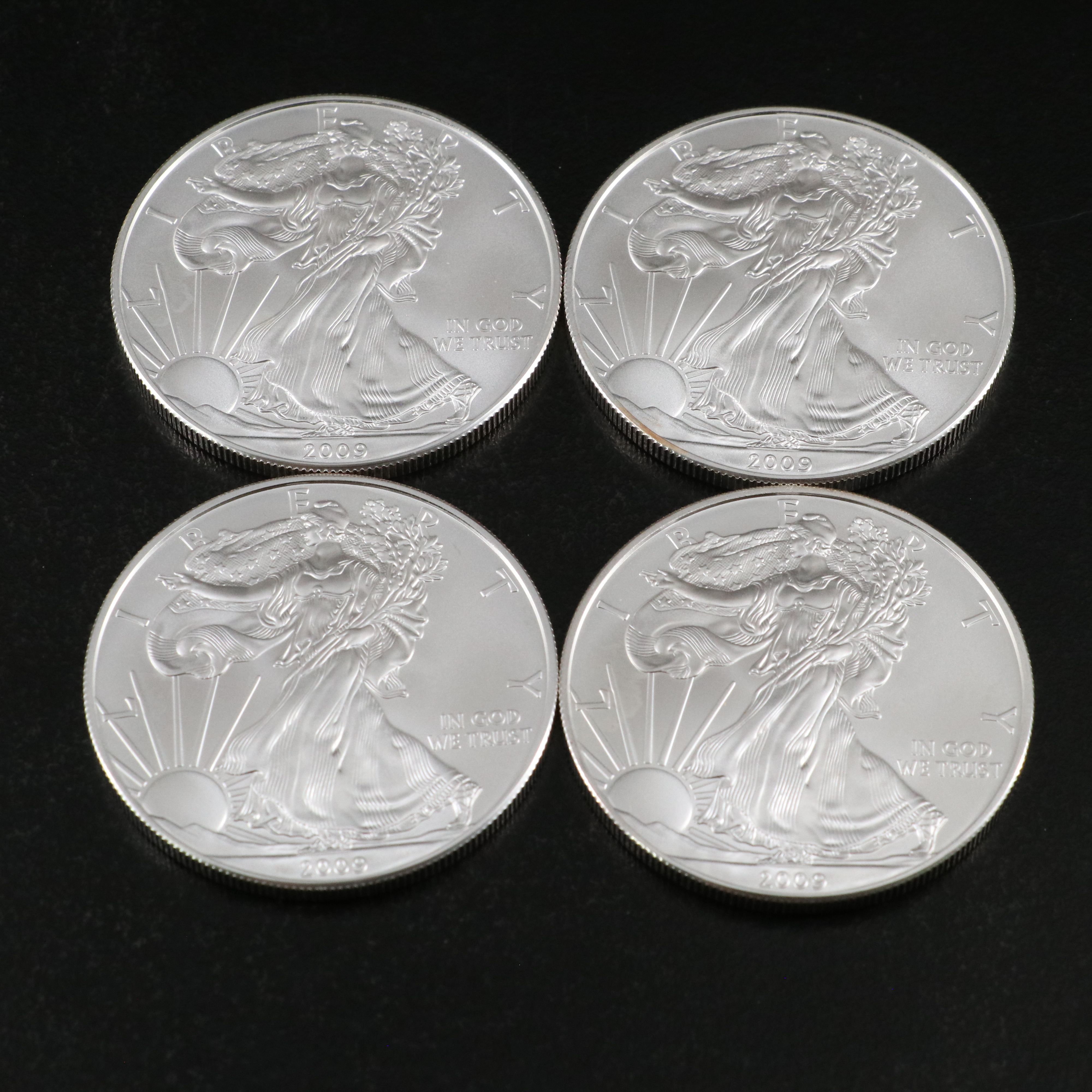 Twenty 2009 $1 U.S. Silver Eagles