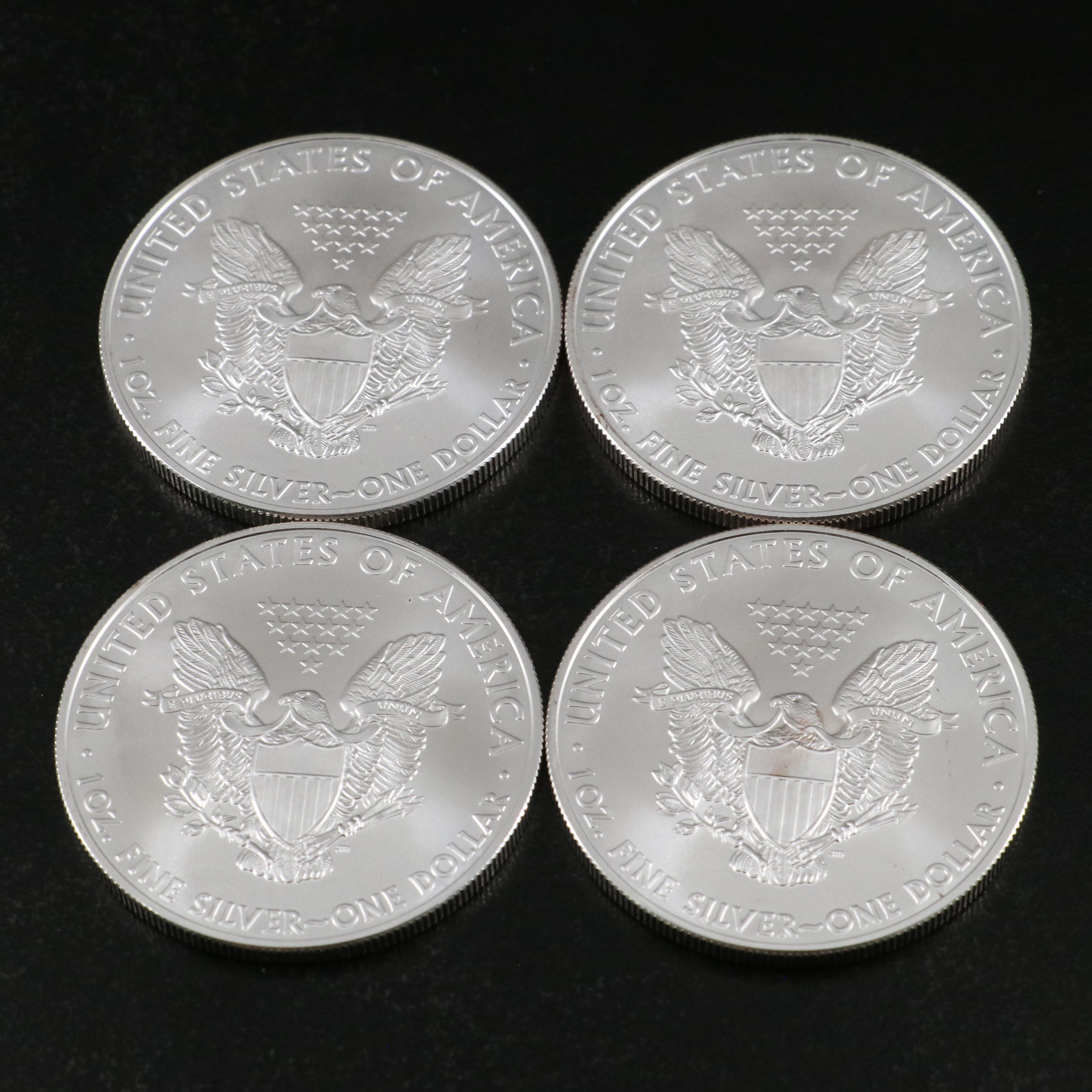 Twenty 2009 $1 U.S. Silver Eagles
