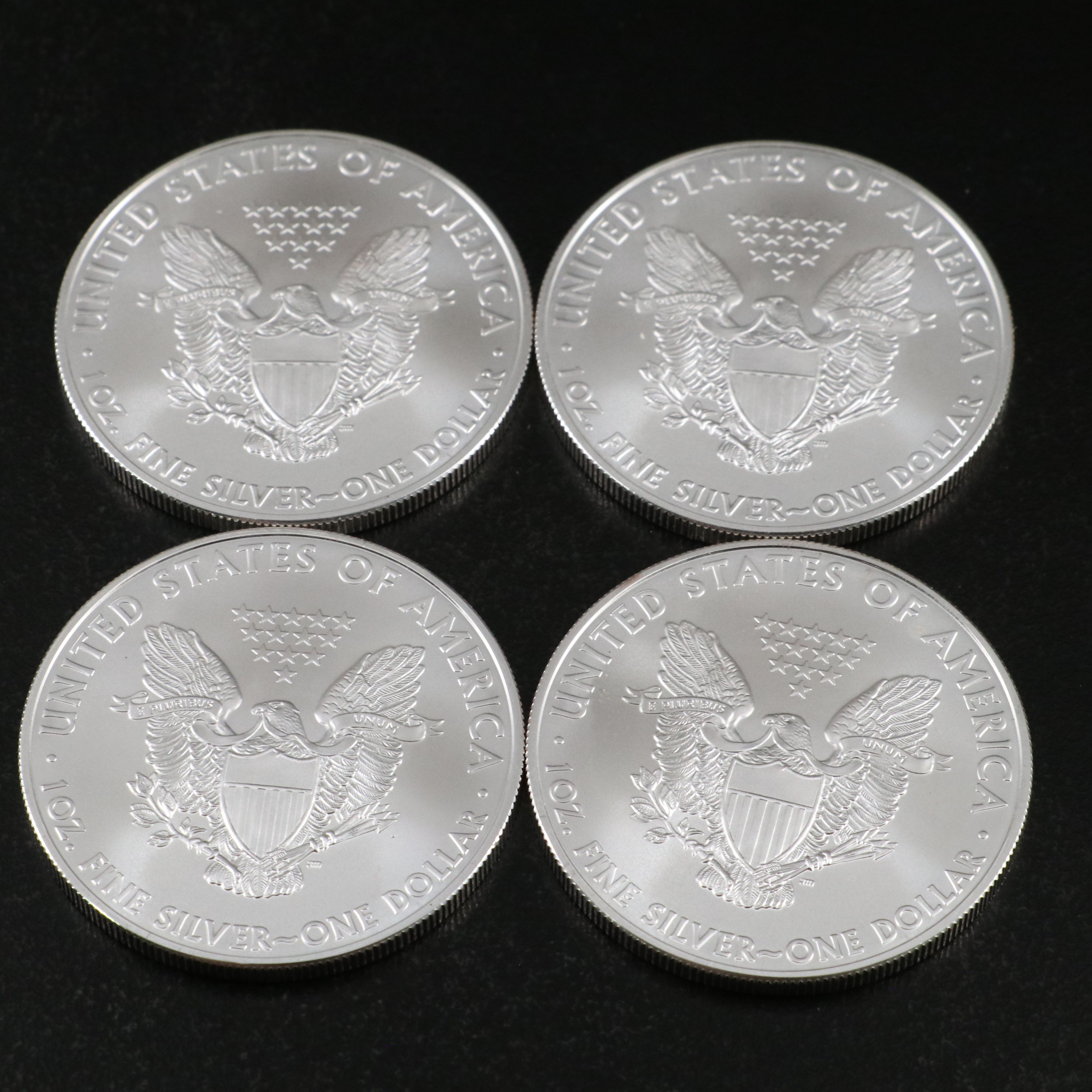 Twenty 2009 $1 U.S. Silver Eagles