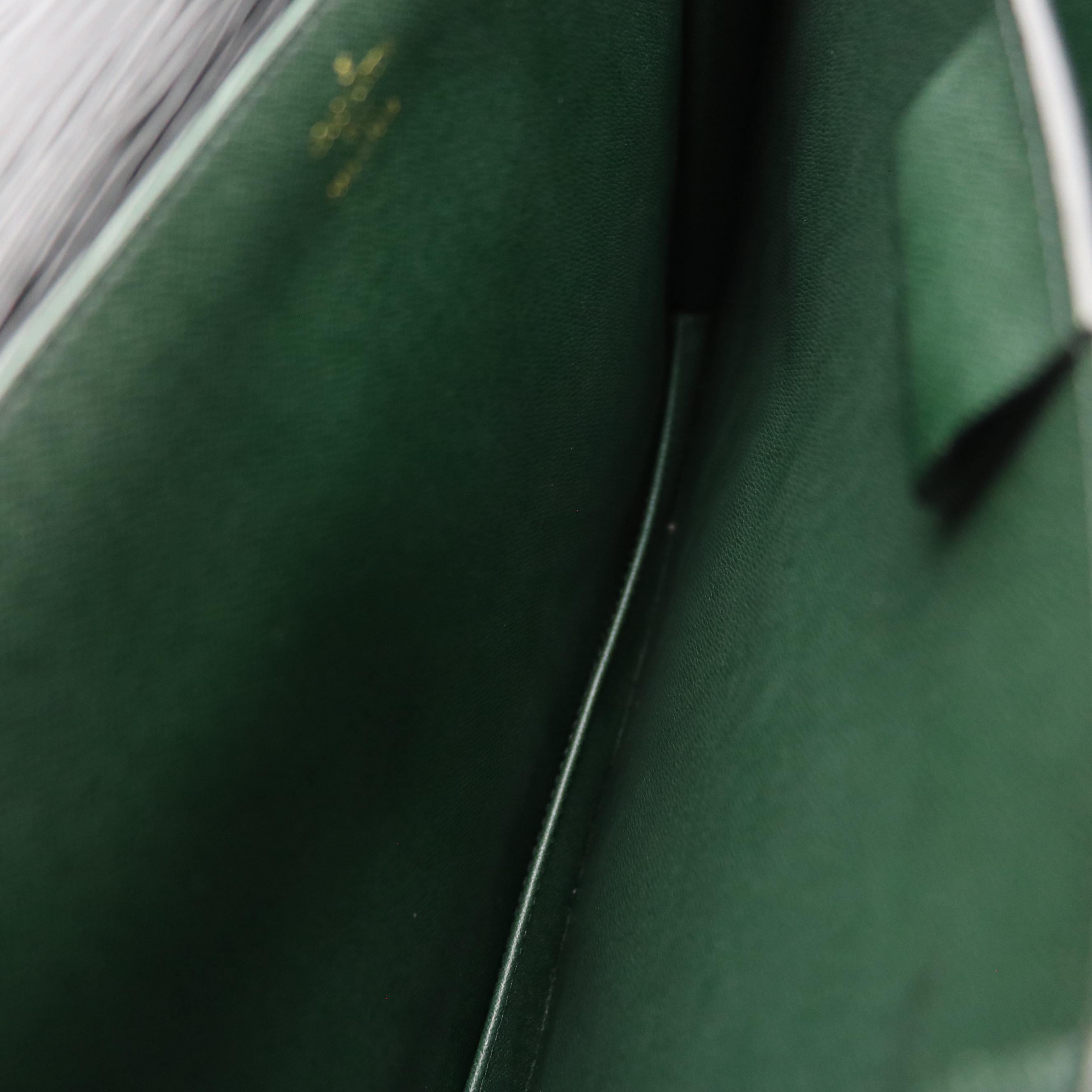 Louis Vuitton Porte Documents Bandoulière Briefcase in Black Epi Leather