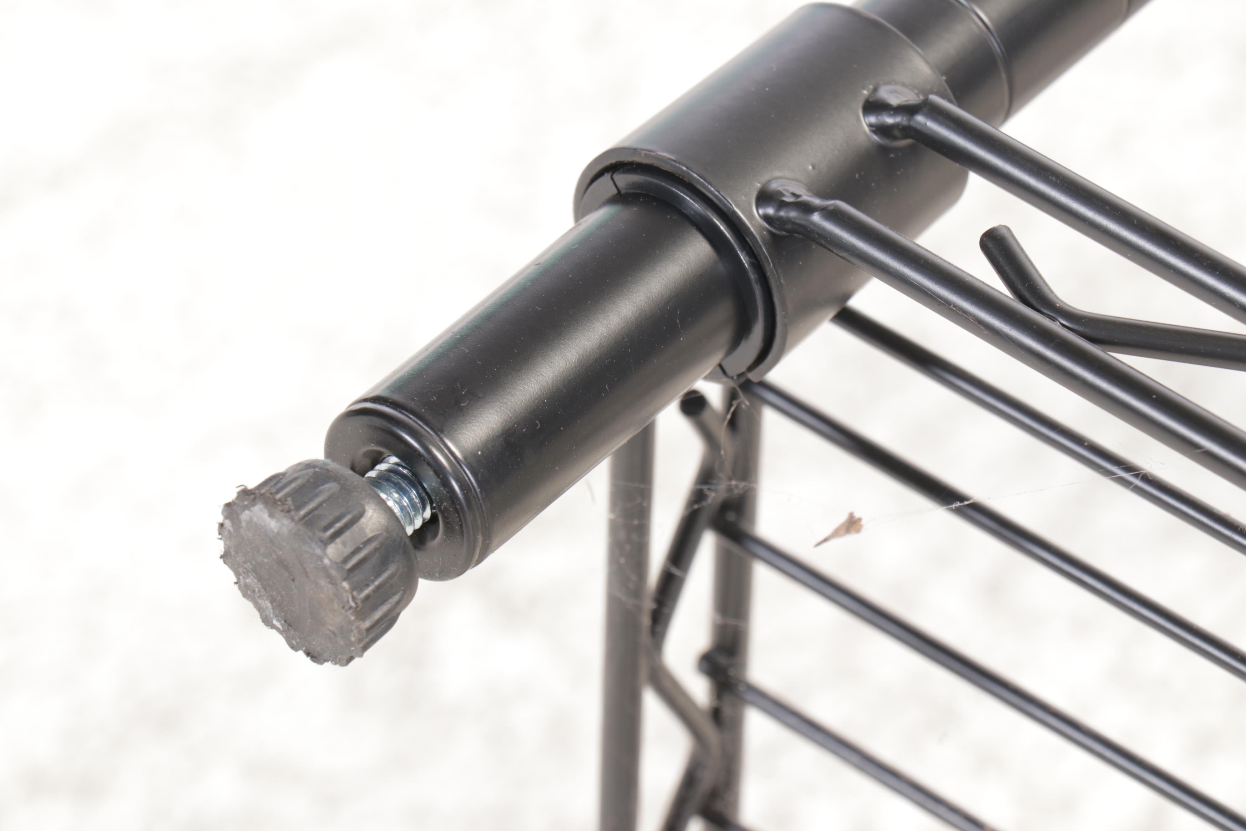 Wire Five-Shelf Storage Rack