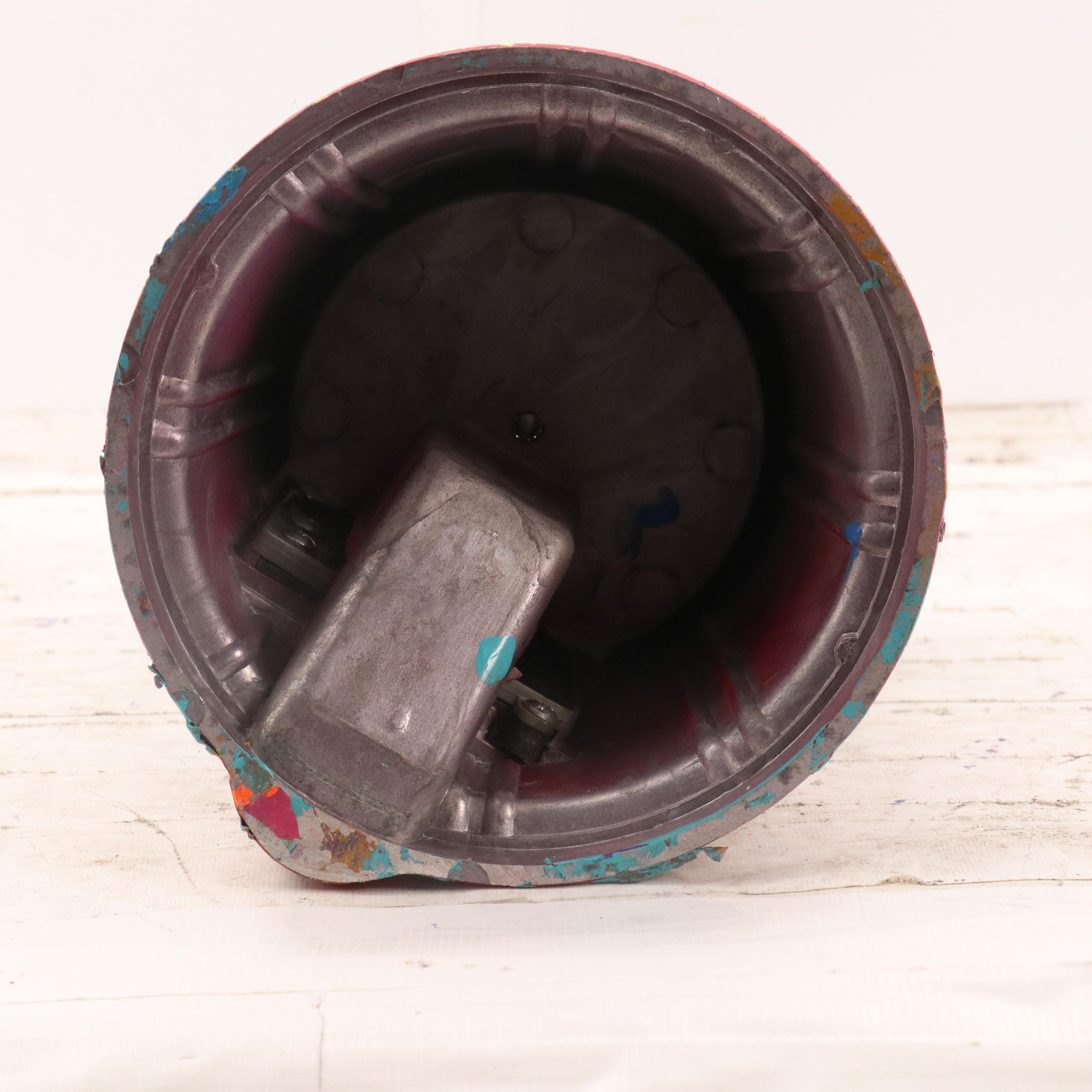 E.M. Zax Mixed Media Found Object Painted Gumball Machine, 2024