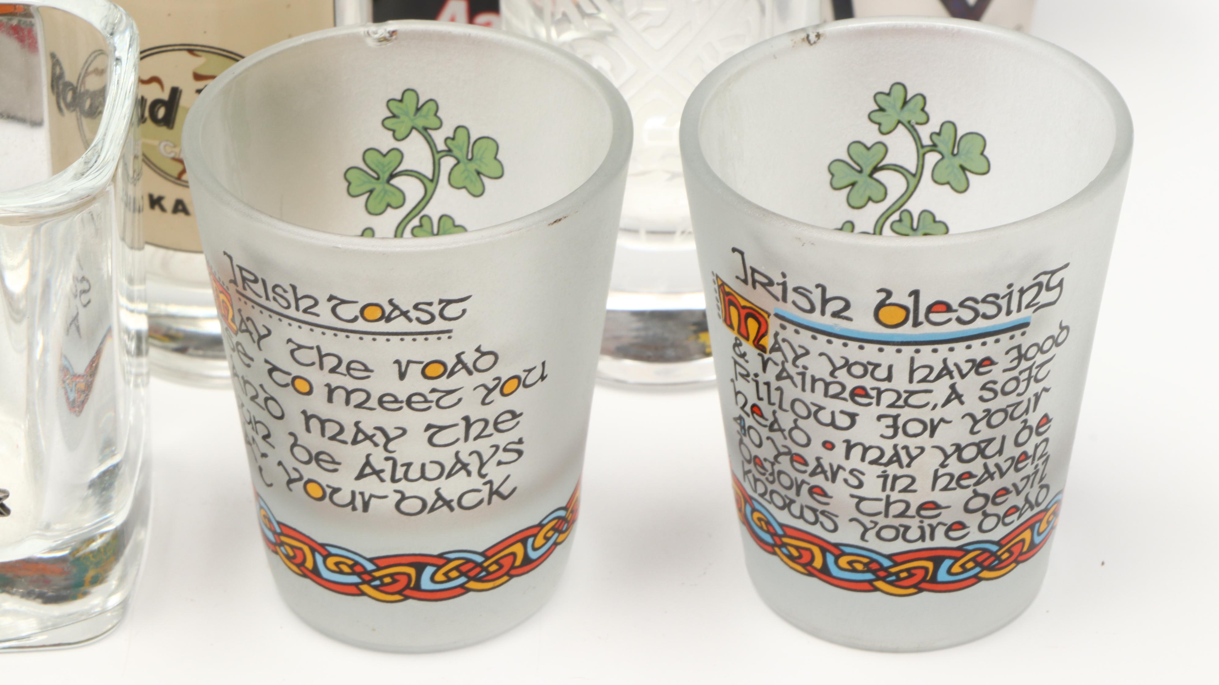 Jack Daniels, Jagermeister and More Novelty Shot Glasses