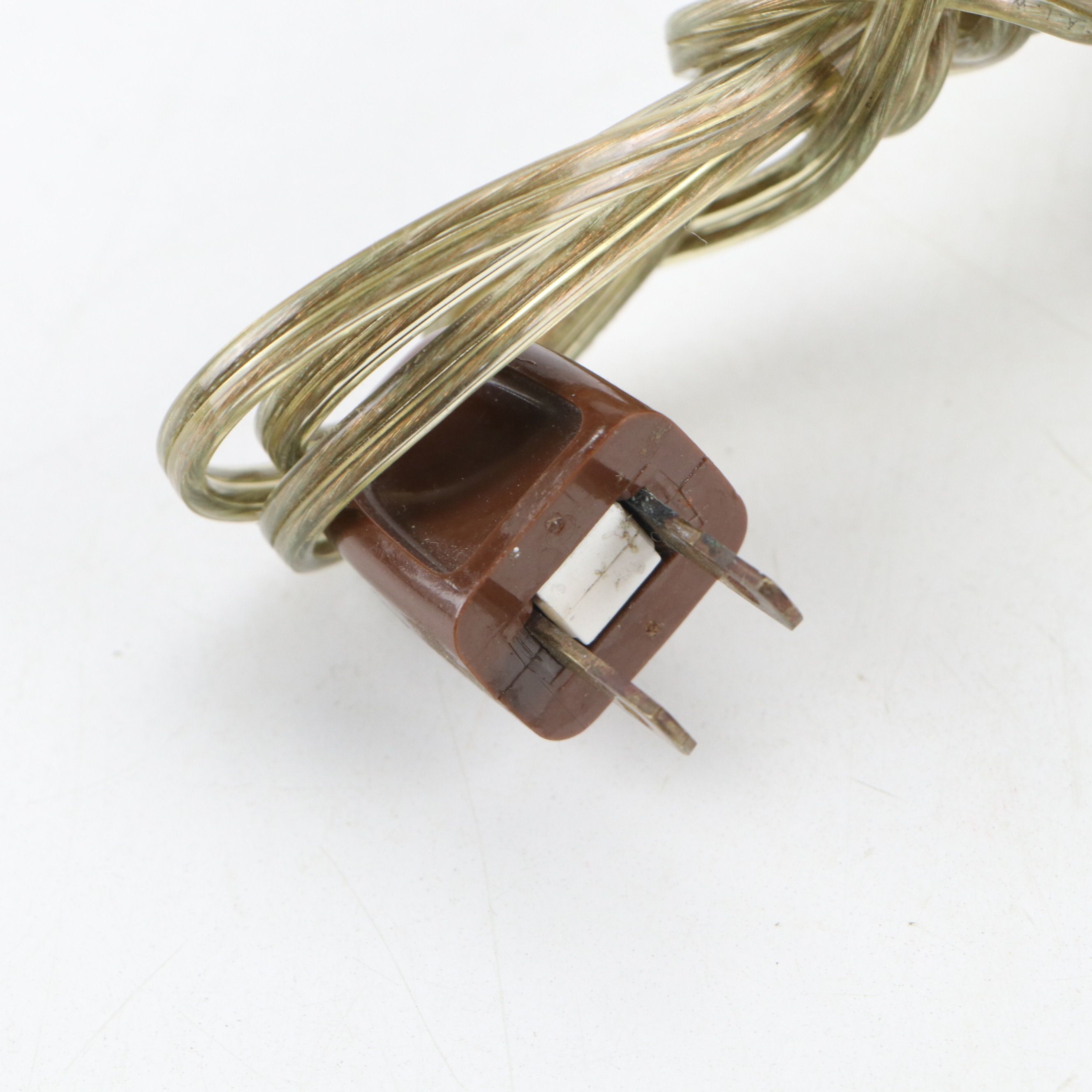 Brass Finish Banker's Desk Lamp with Cased Amber Shade