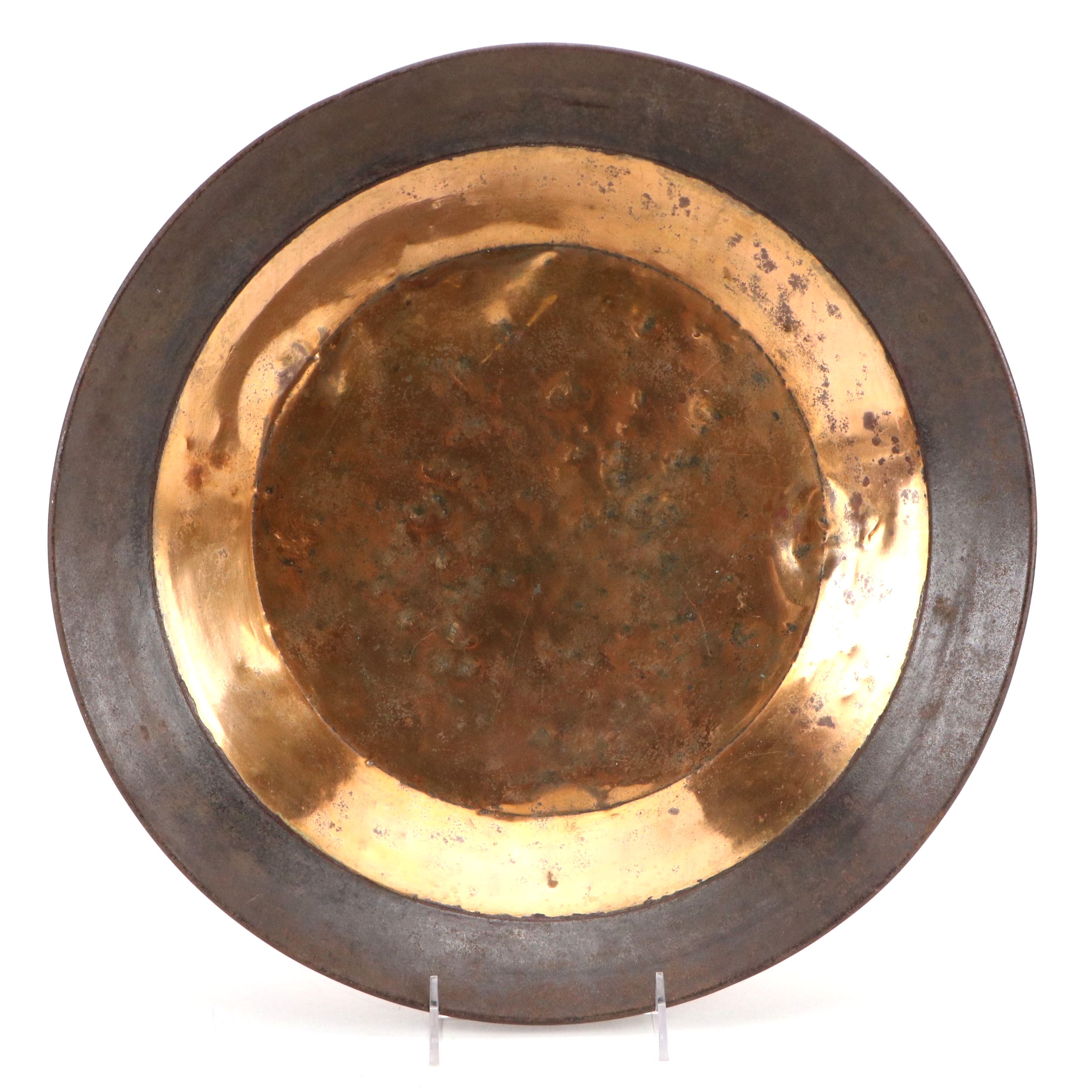Hammered Copper and Metal Gold Mining Pan