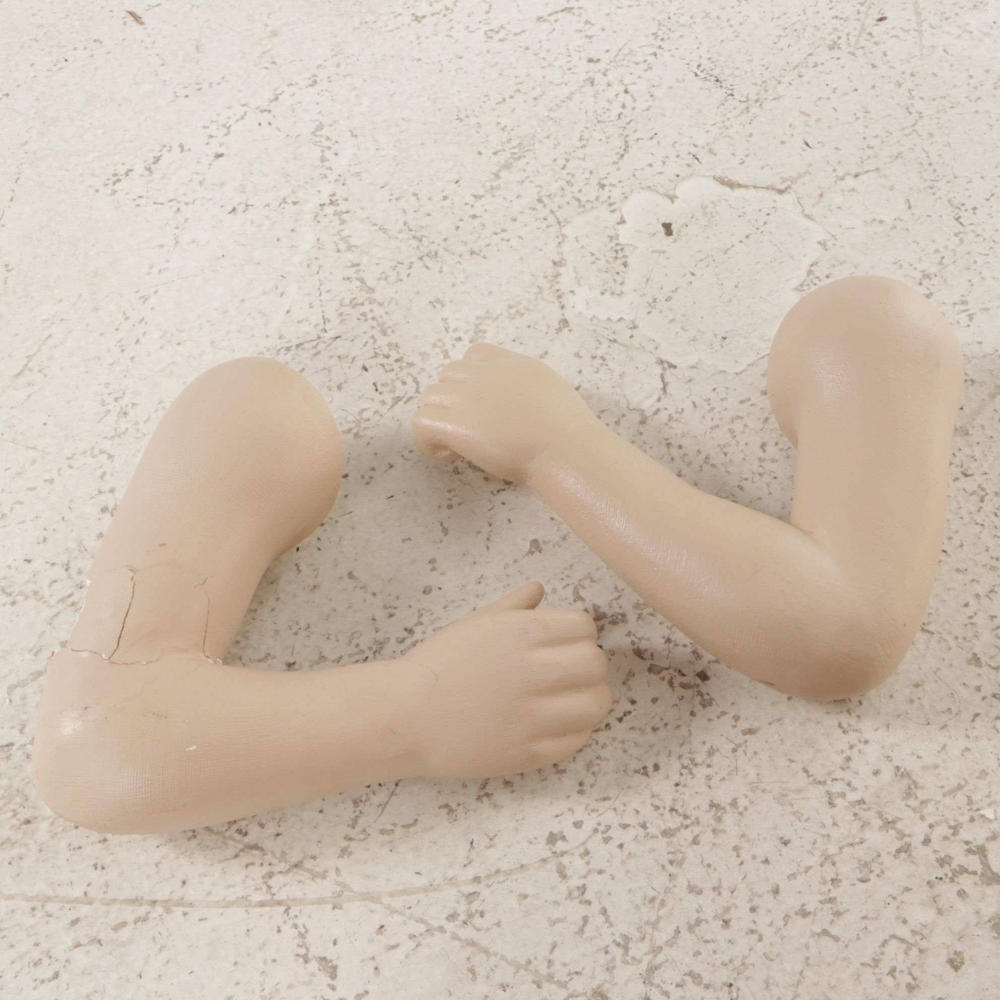 Little Boy Store Mannequin Wearing Yellow Jumper and Shirt