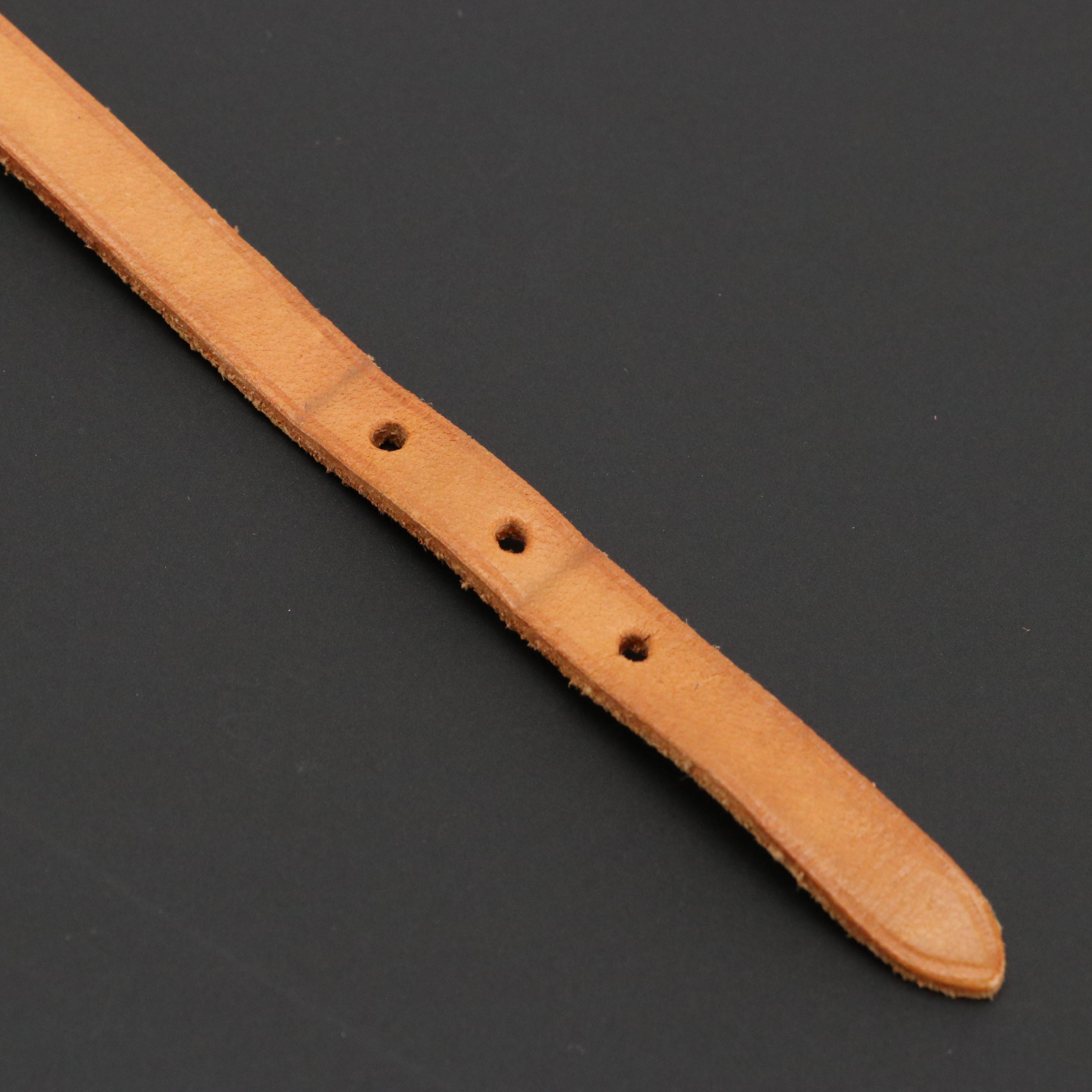 Hermès Hapi 4 Wrap Bracelet in Brown Swift Leather