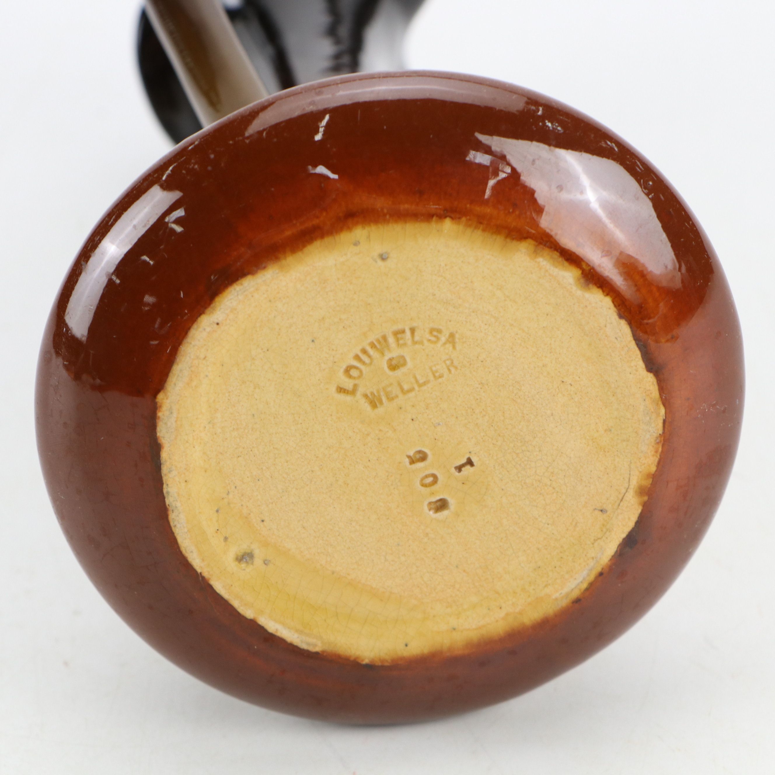 Weller Pottery Louwelsa Standard Glaze Ceramic Ewer Vase