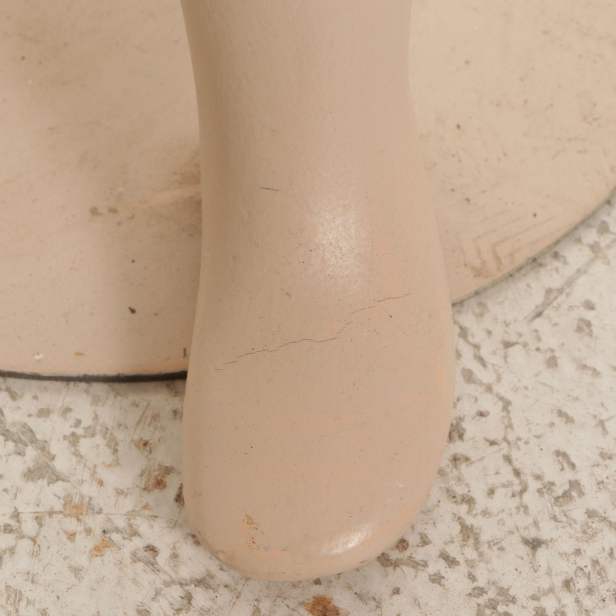 Little Boy Store Mannequin Wearing Yellow Jumper and Shirt