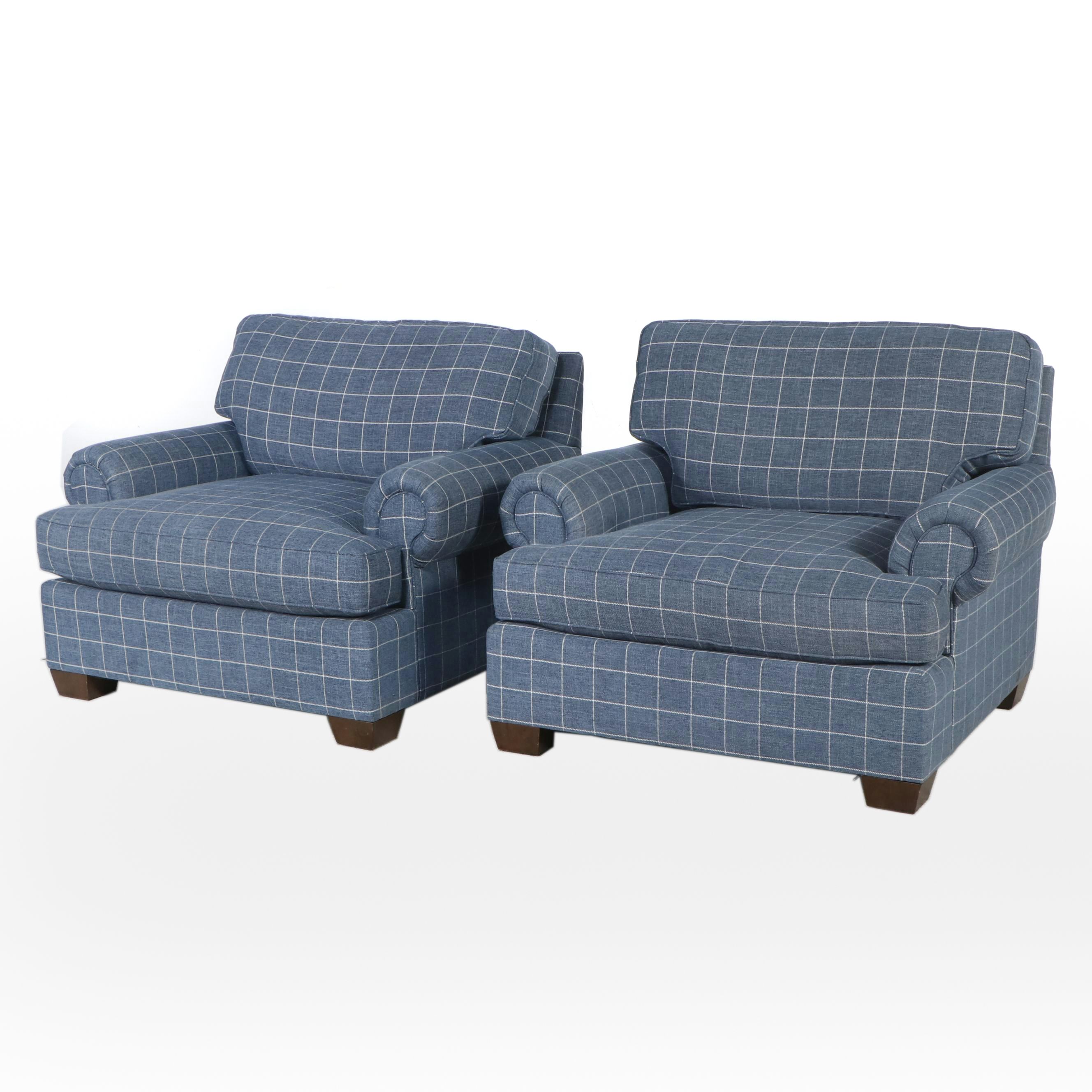 Pair of King Hickory Lounge Chairs