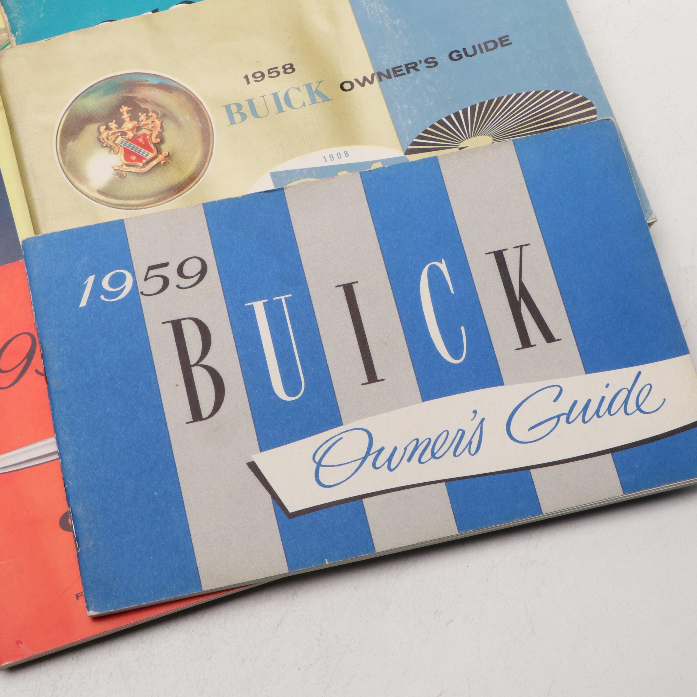Buick Car Manuals and Magazines, 1950s-1960s