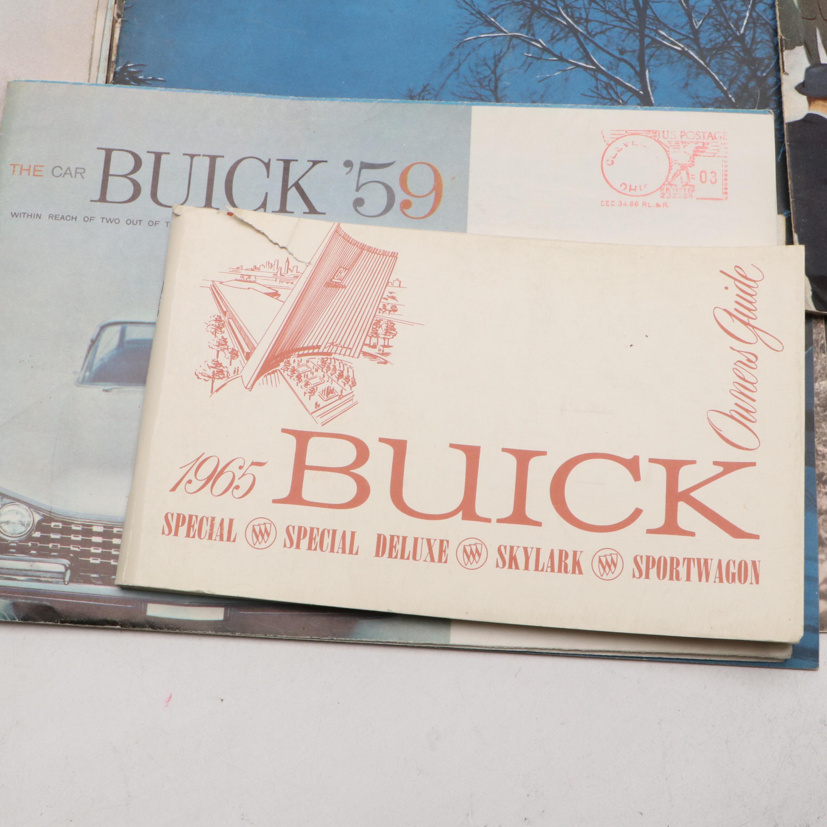 Buick Car Manuals and Magazines, 1950s-1960s
