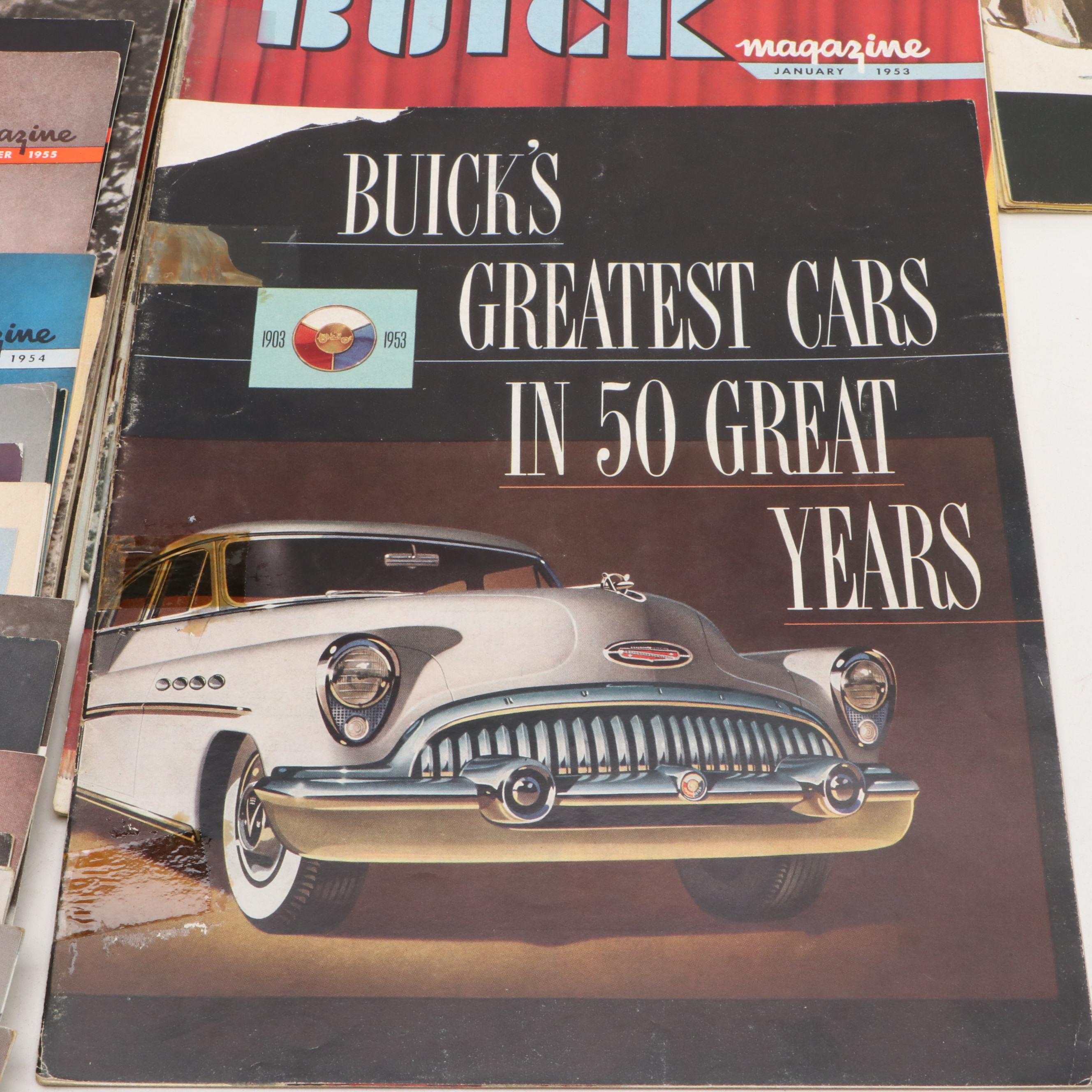 Buick Car Manuals and Magazines, 1950s-1960s