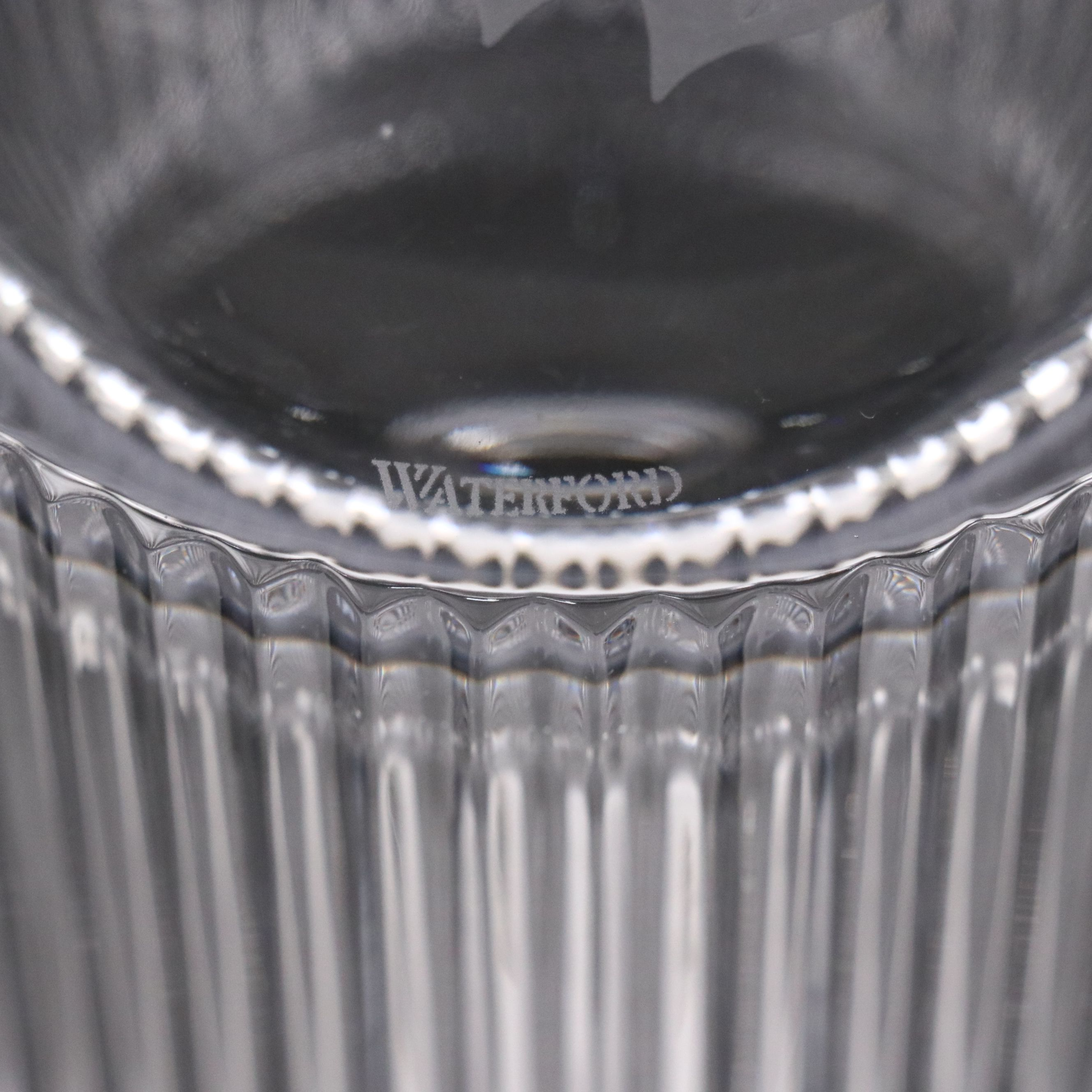 Waterford Crystal "Connoisseur" Decanter and Old Fashioned Glasses