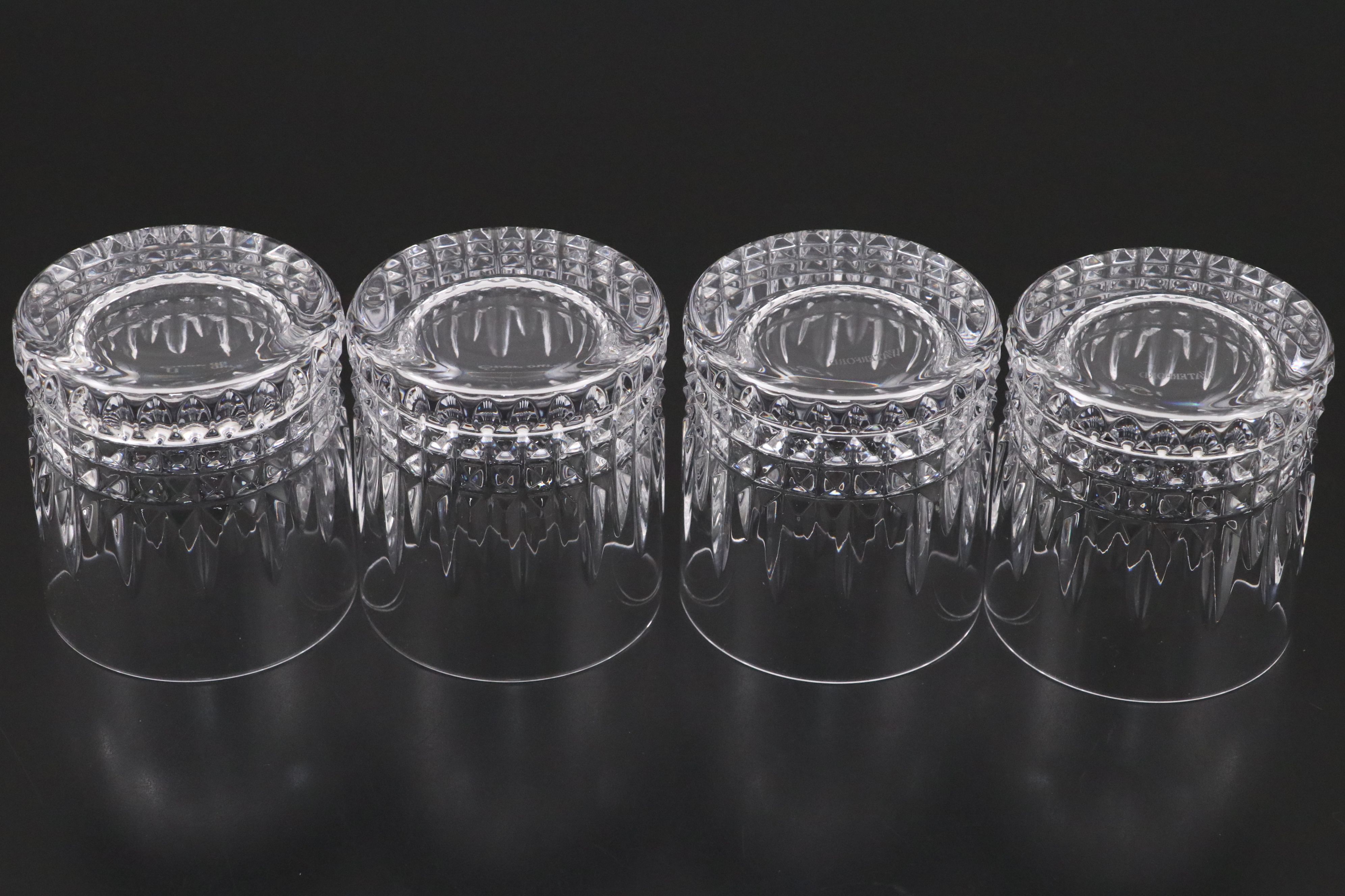 Waterford Crystal "Connoisseur" Decanter and Old Fashioned Glasses