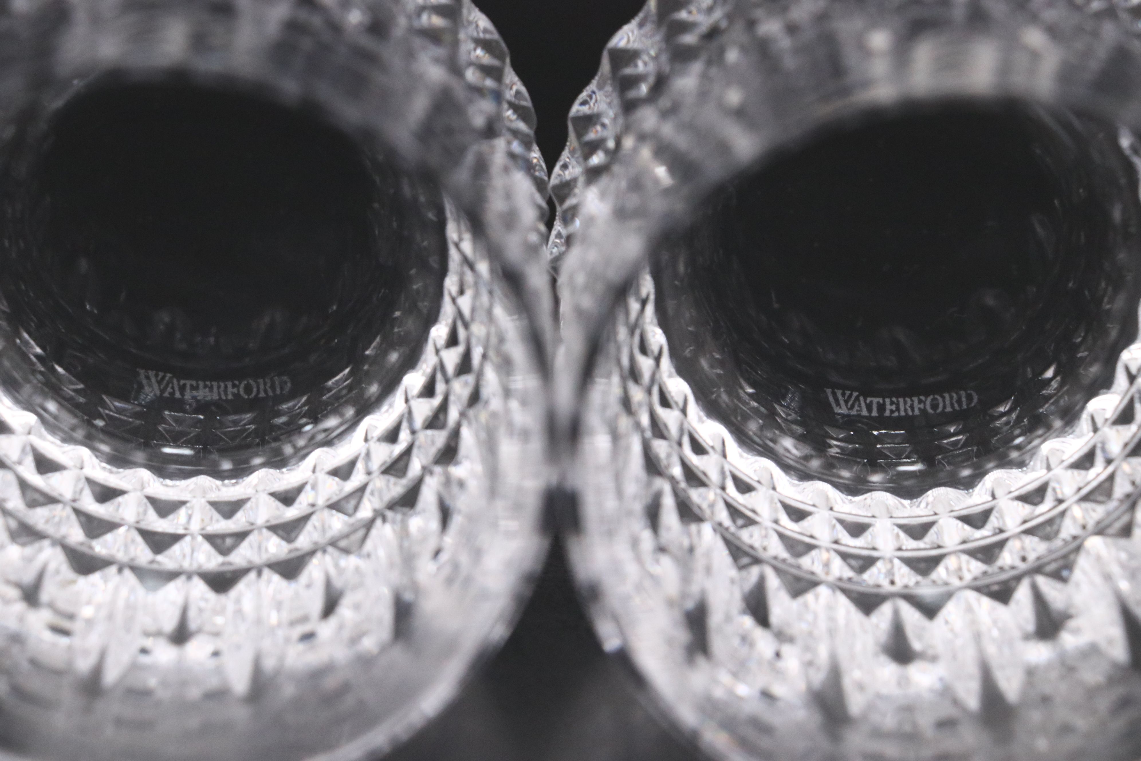 Waterford Crystal "Connoisseur" Decanter and Old Fashioned Glasses