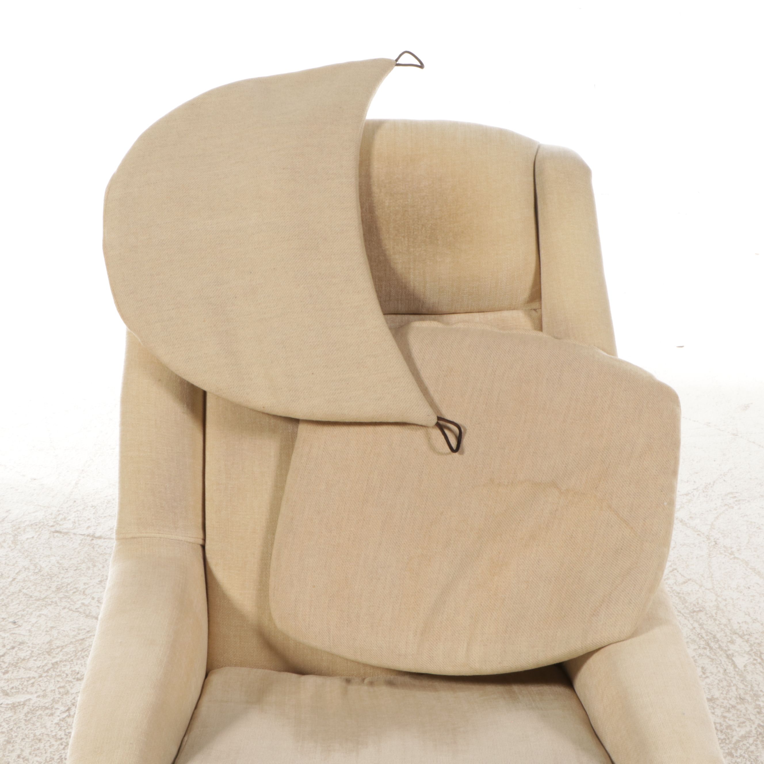 Josef Otmar MCM Lounge Chair and Ottoman After Folke Ohlsson