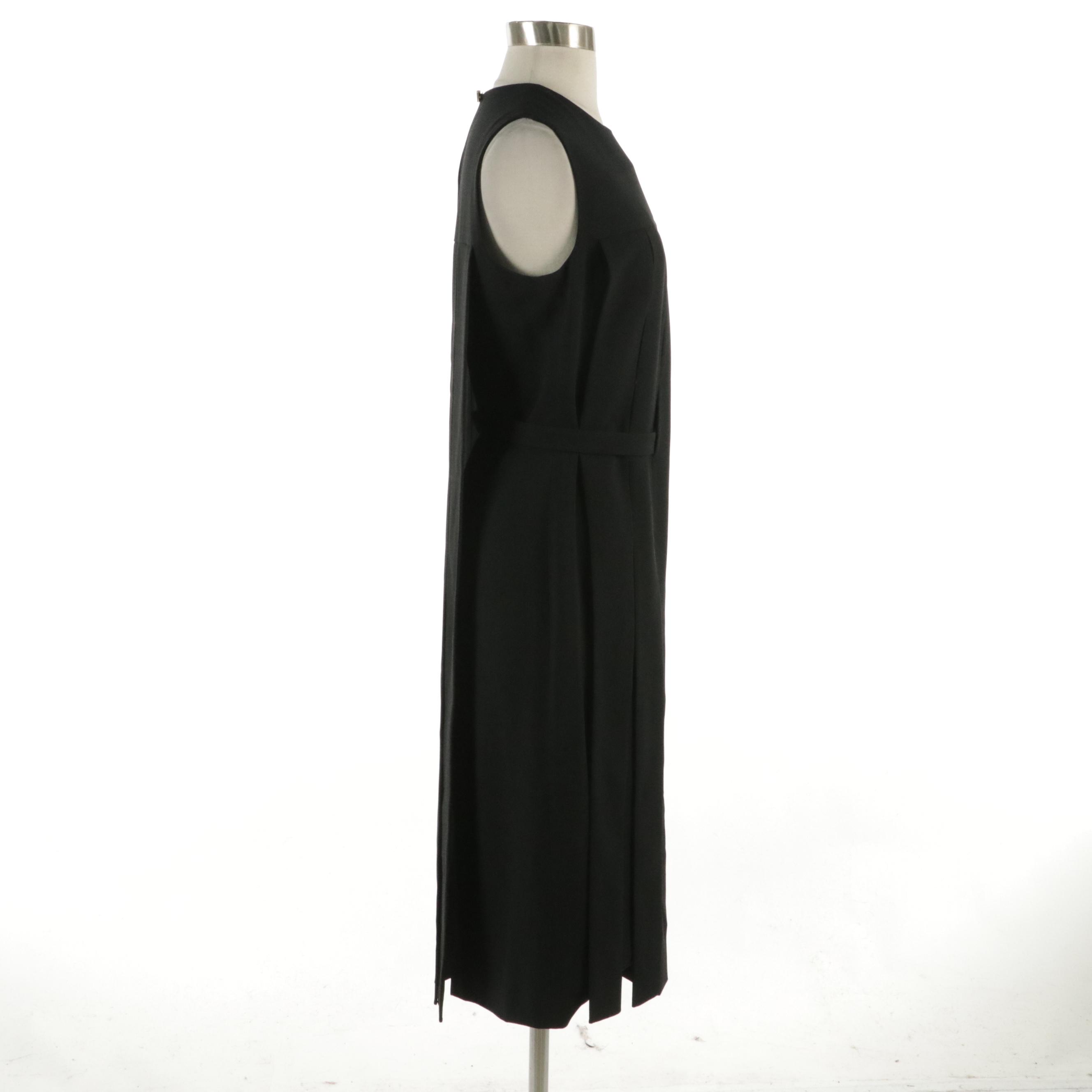 Jason Wu Black Soft Crepe Sleeveless Car Wash Dress with Tags