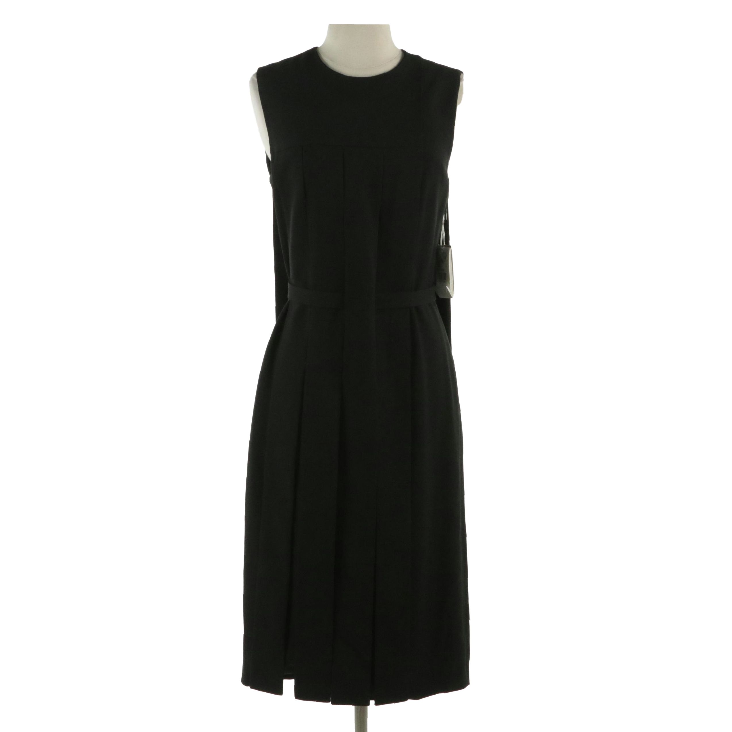 Jason Wu Black Soft Crepe Sleeveless Car Wash Dress with Tags