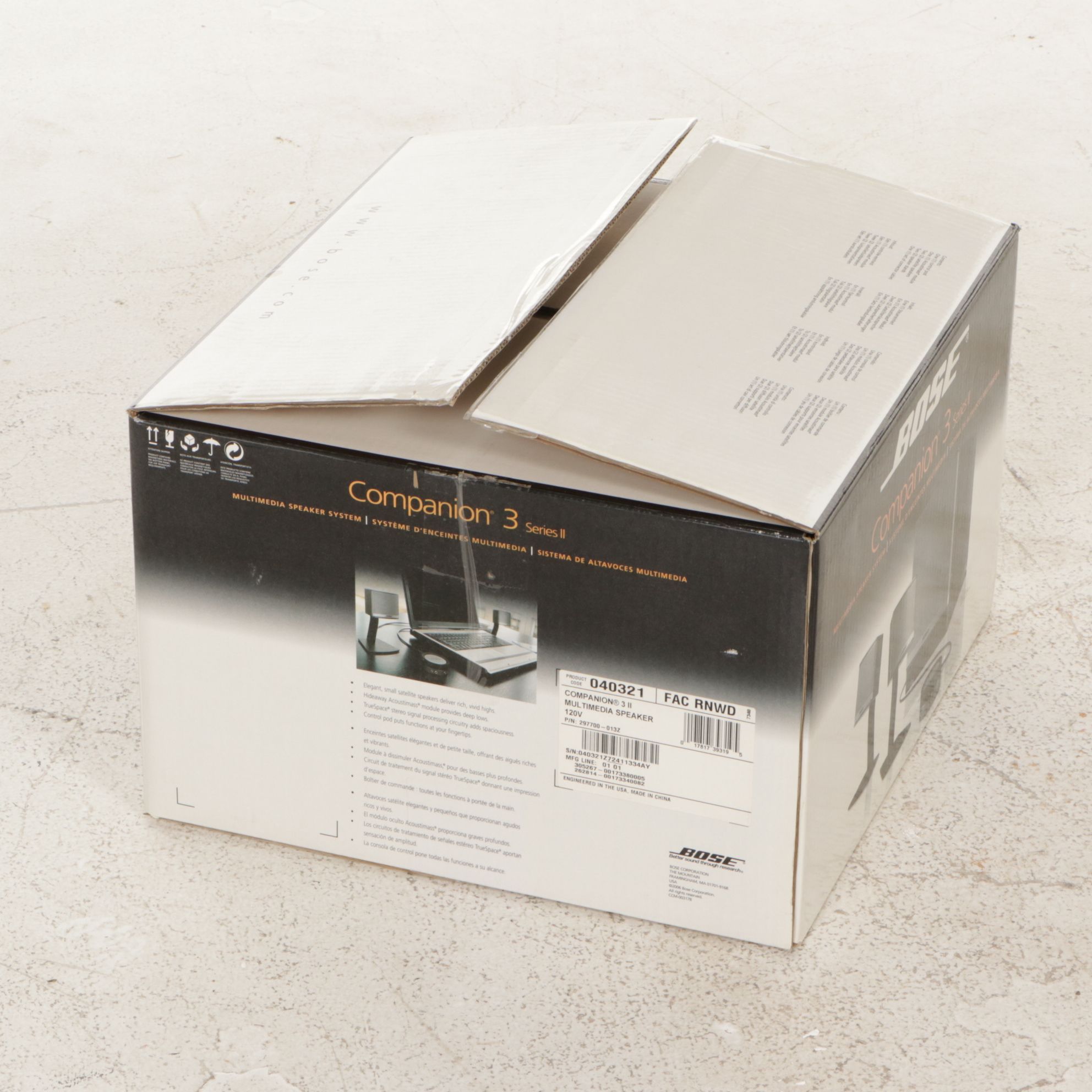 Bose Companion 3 Series II Multimedia Speaker System, 2006