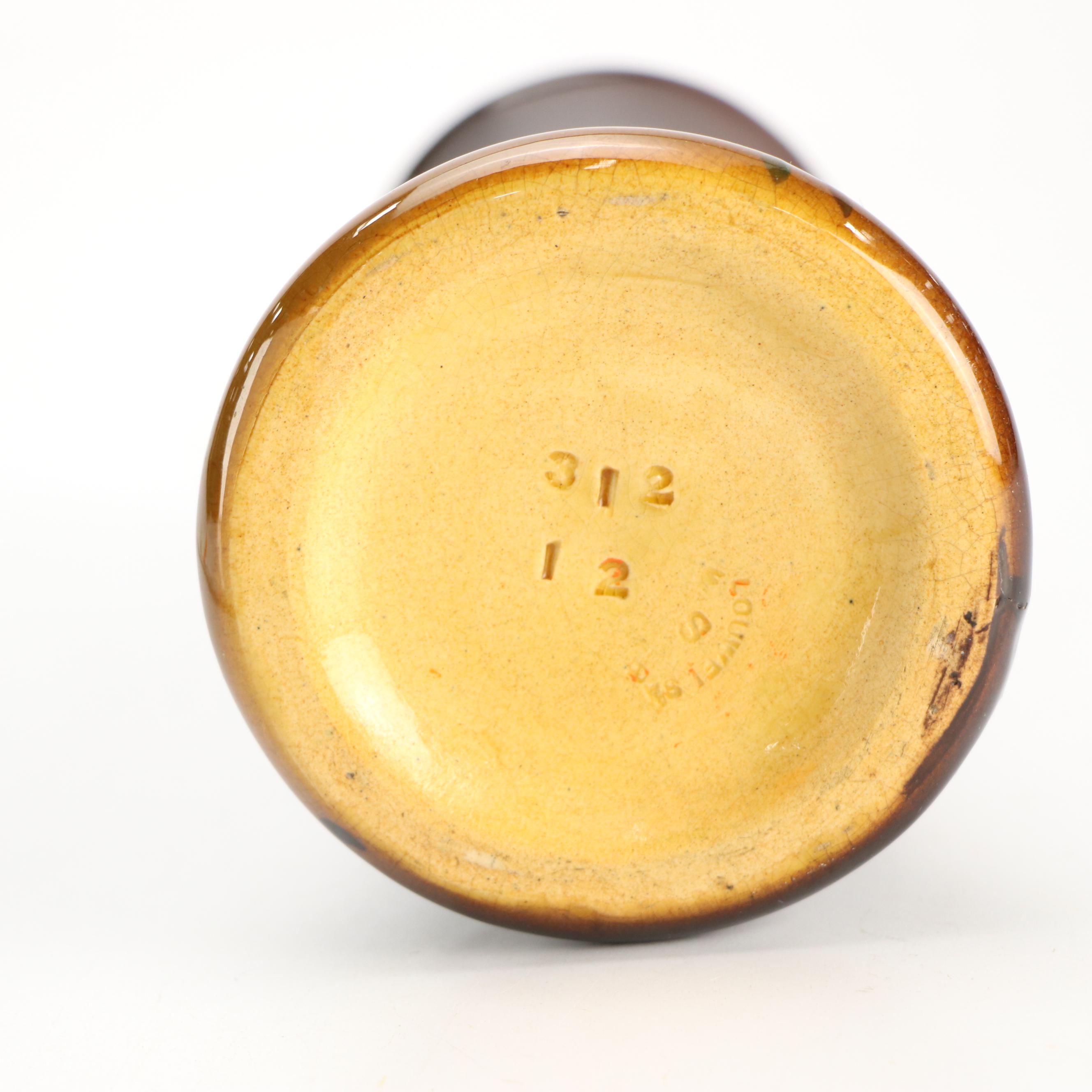 Weller Pottery Louwelsa Standard Glaze Ceramic Vase