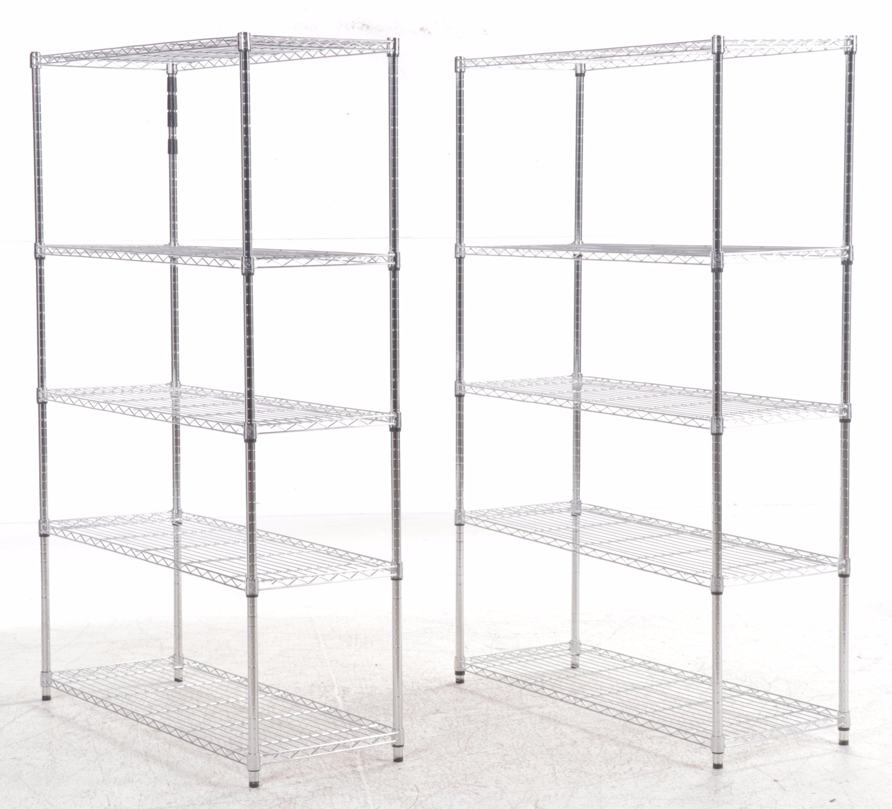 Meigao Chrome Finish Shelving Systems