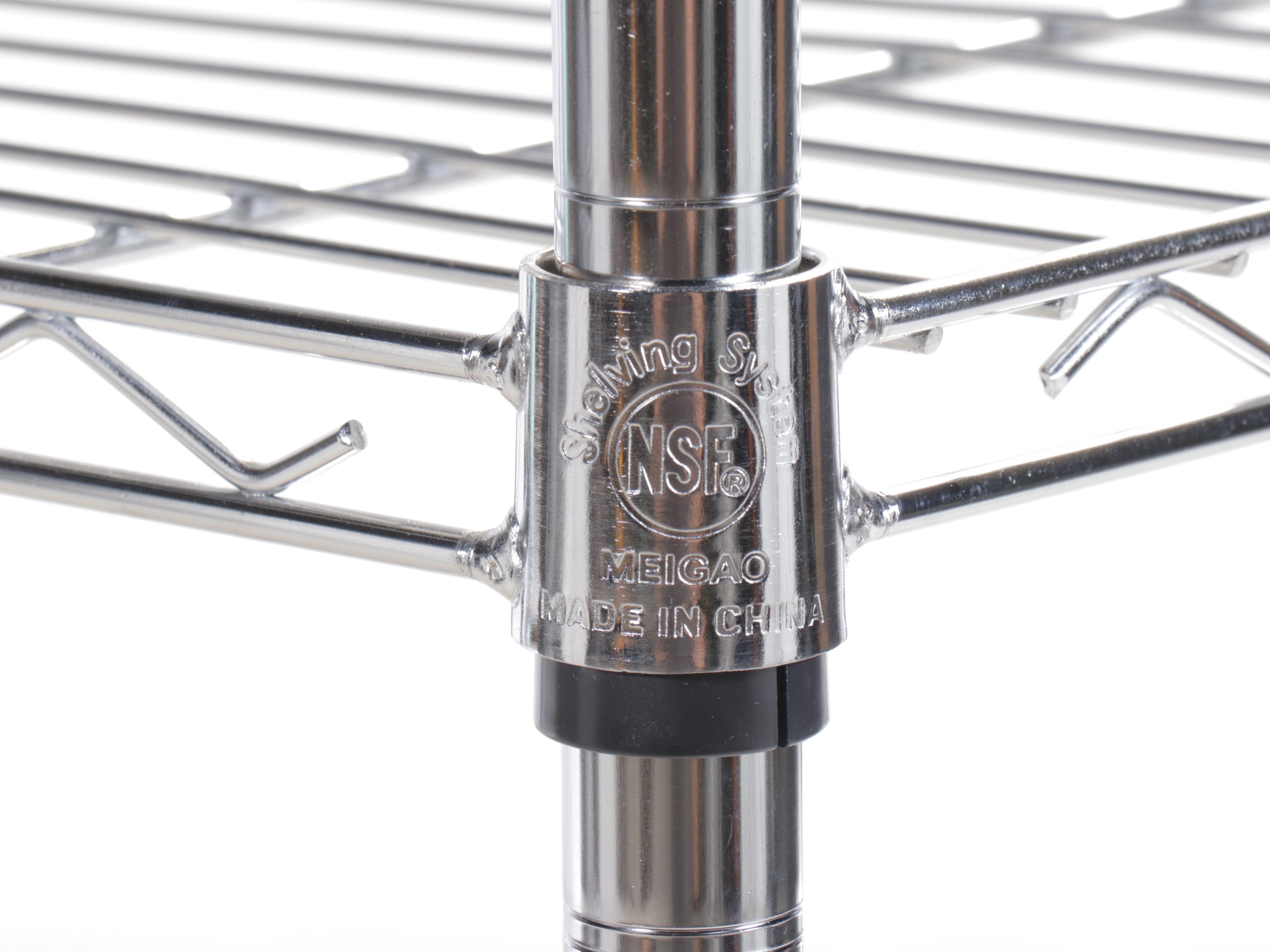 Meigao Chrome Finish Shelving Systems