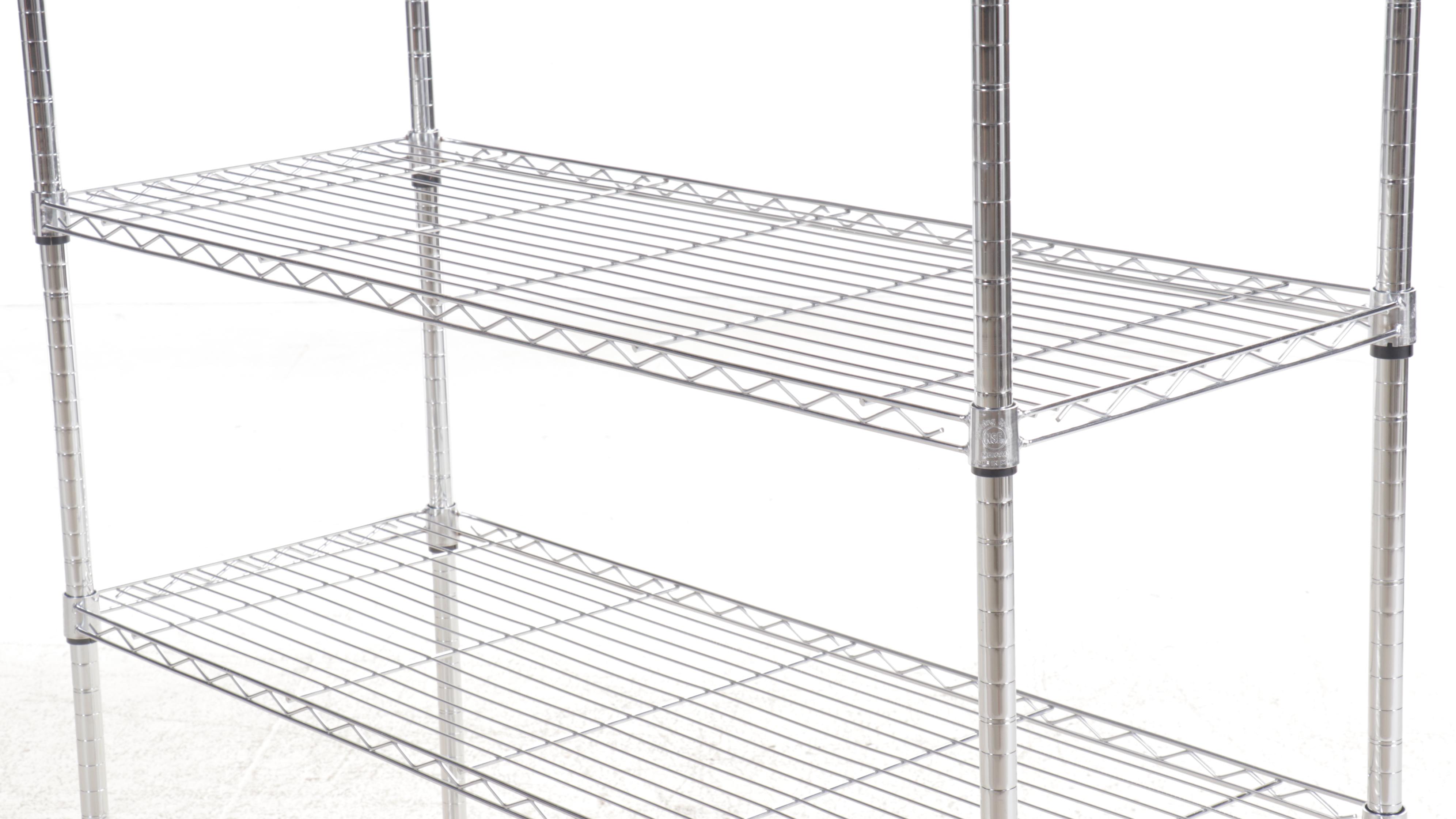 Meigao Chrome Finish Shelving Systems