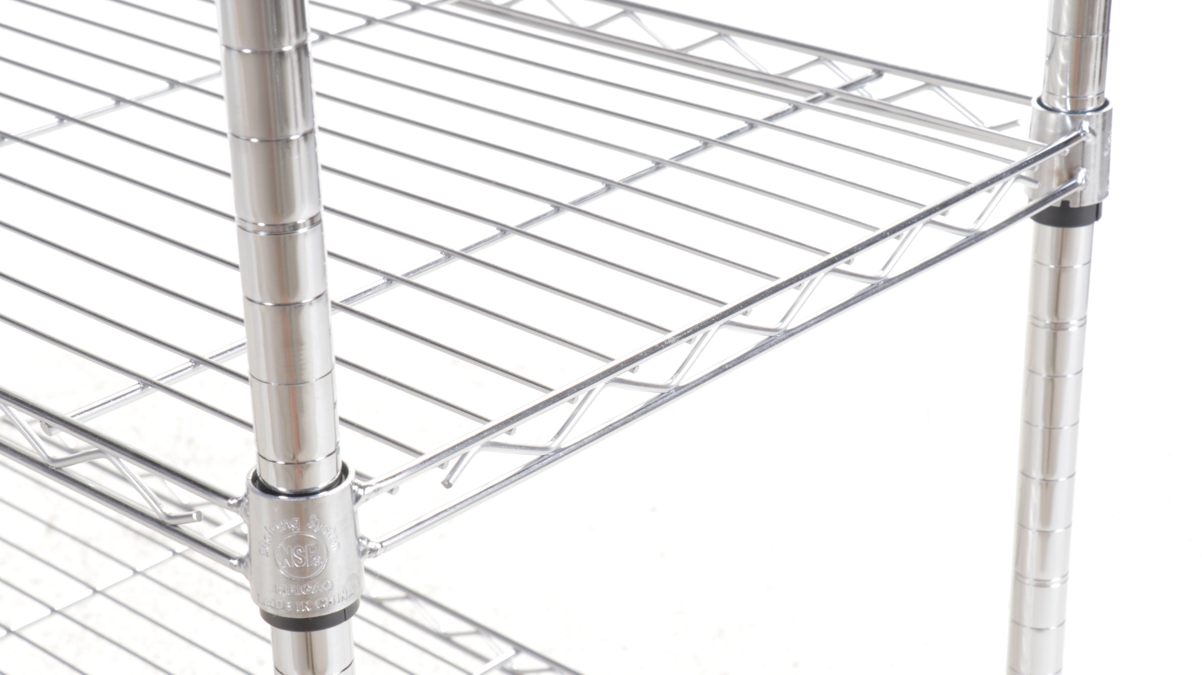 Meigao Chrome Finish Shelving Systems