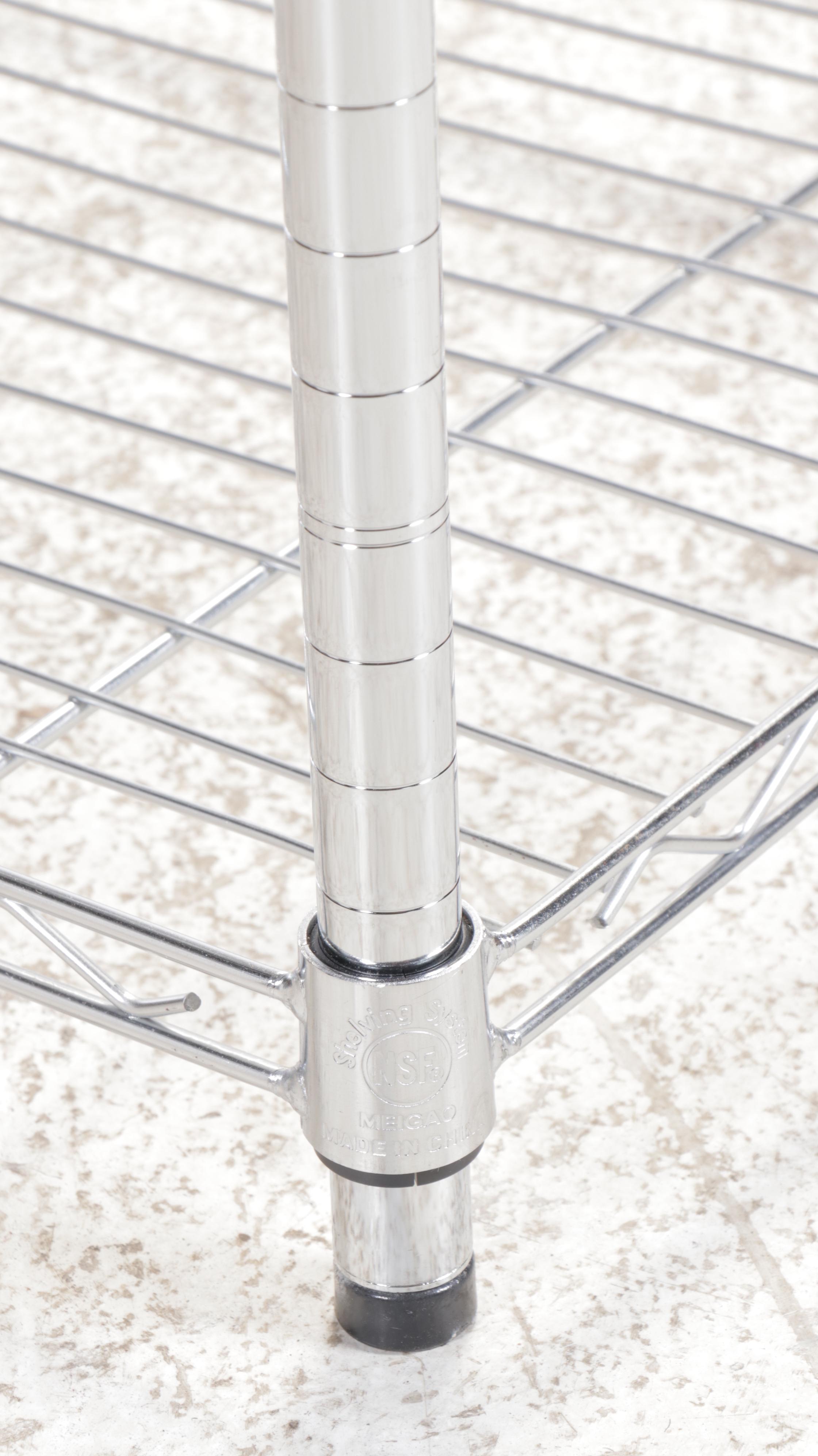Meigao Chrome Finish Shelving Systems