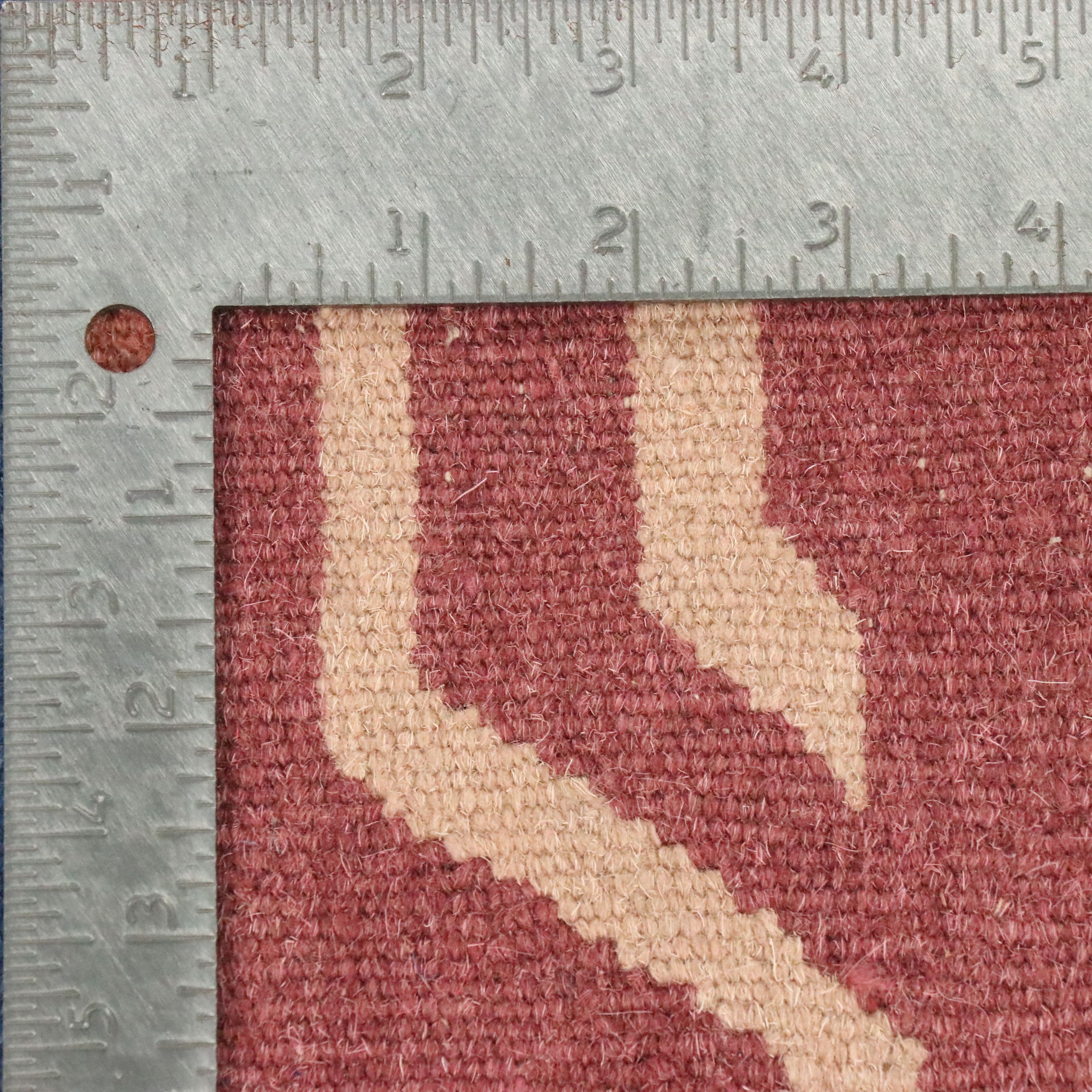 8'7 x 11'7 Handwoven Indian Dhurrie Area Rug