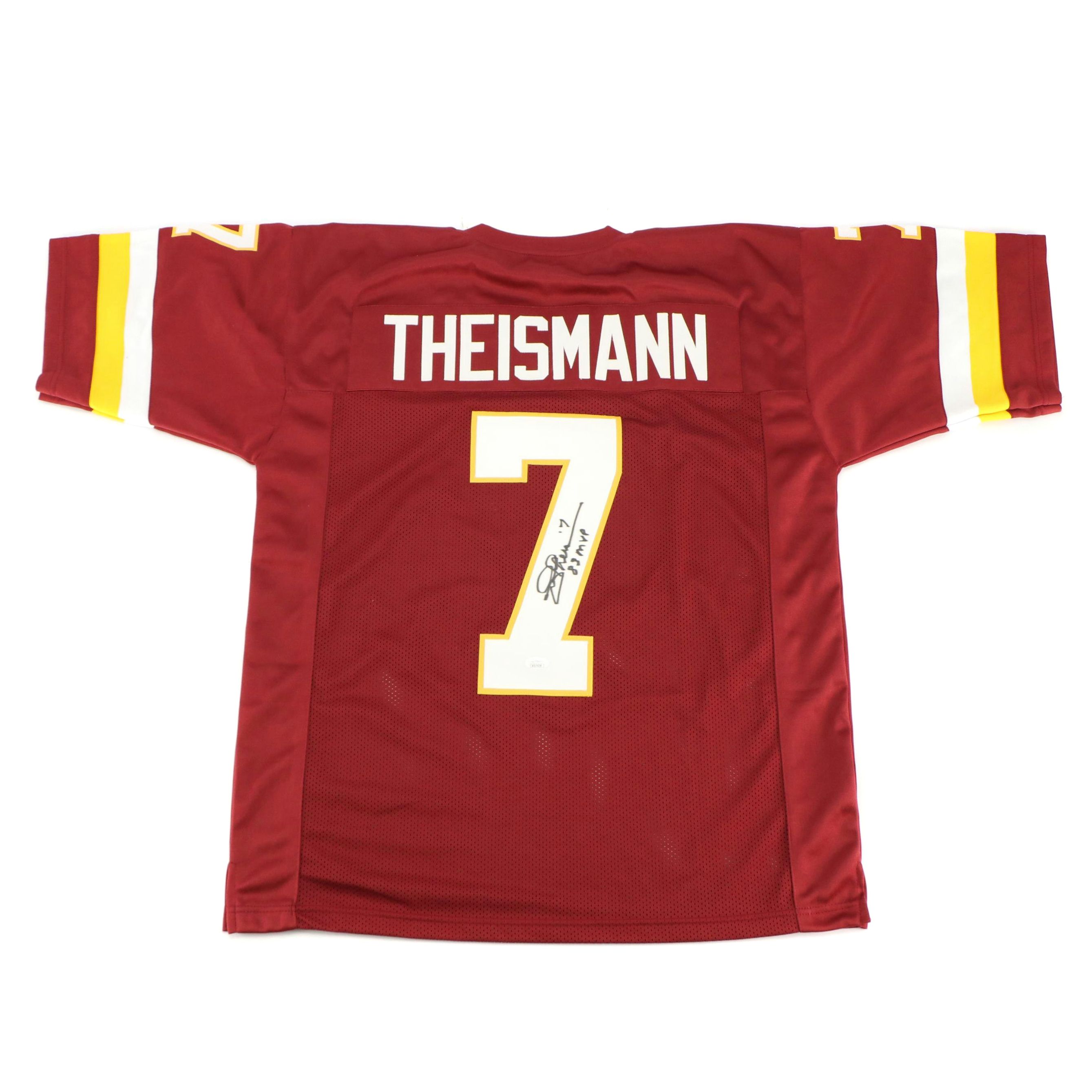 Joe Theismann Signed “83 MVP” Washington Redskins Football Jersey, JSA