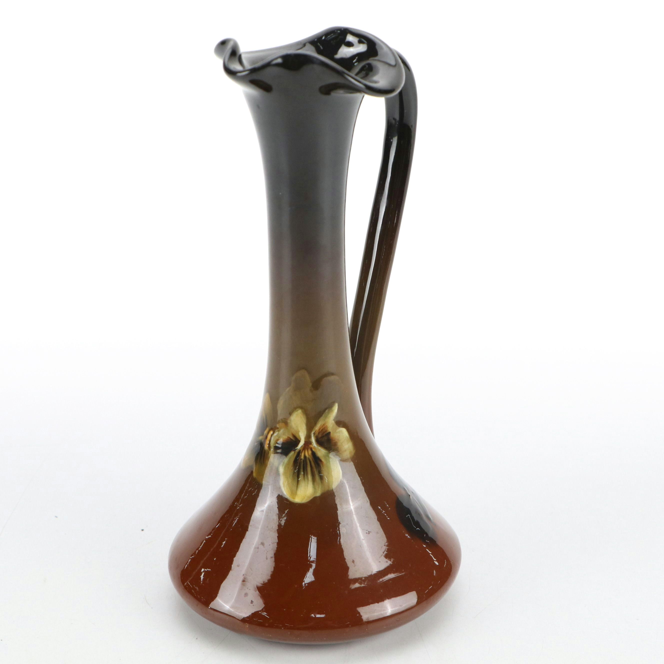 Weller Pottery Louwelsa Standard Glaze Ceramic Ewer Vase