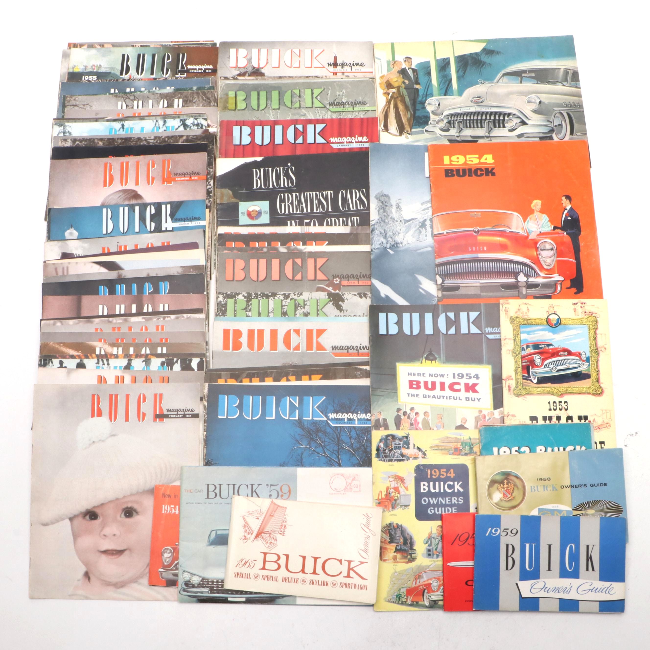 Buick Car Manuals and Magazines, 1950s-1960s
