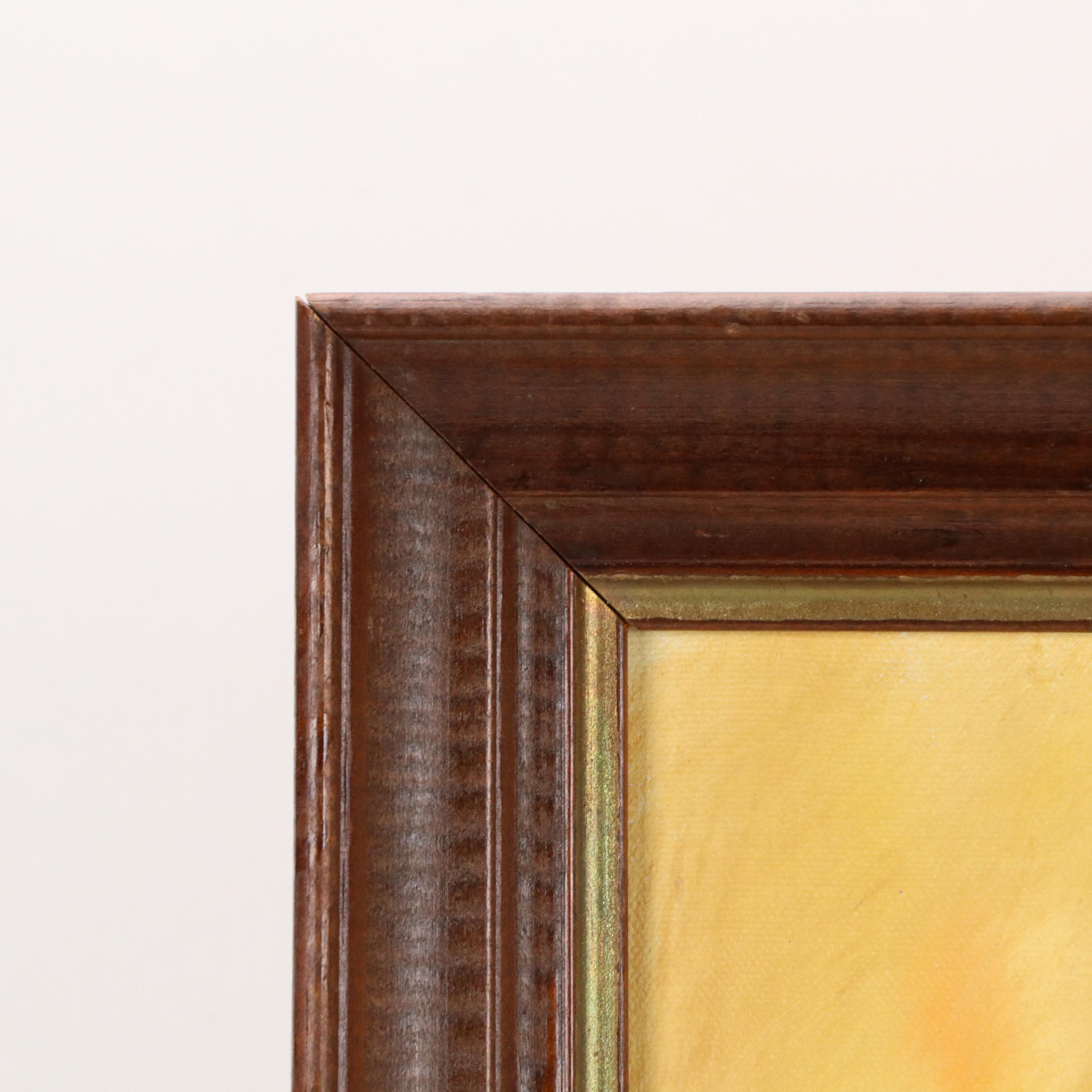 Juanita R. Hensley Acrylic Clown Portrait Painting