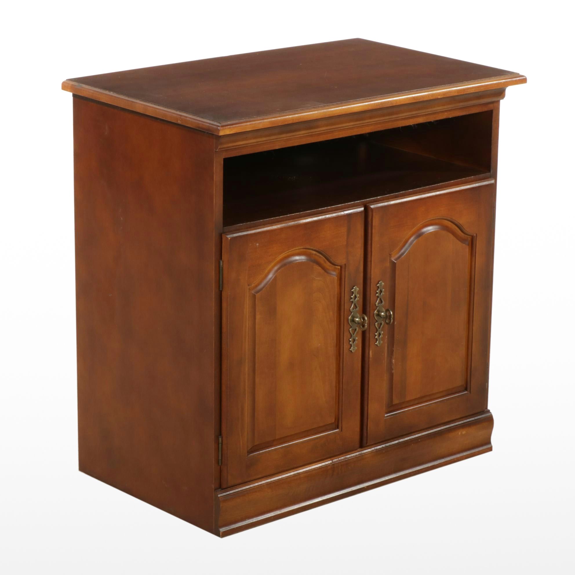 Television Media Cabinet with Swivel Top