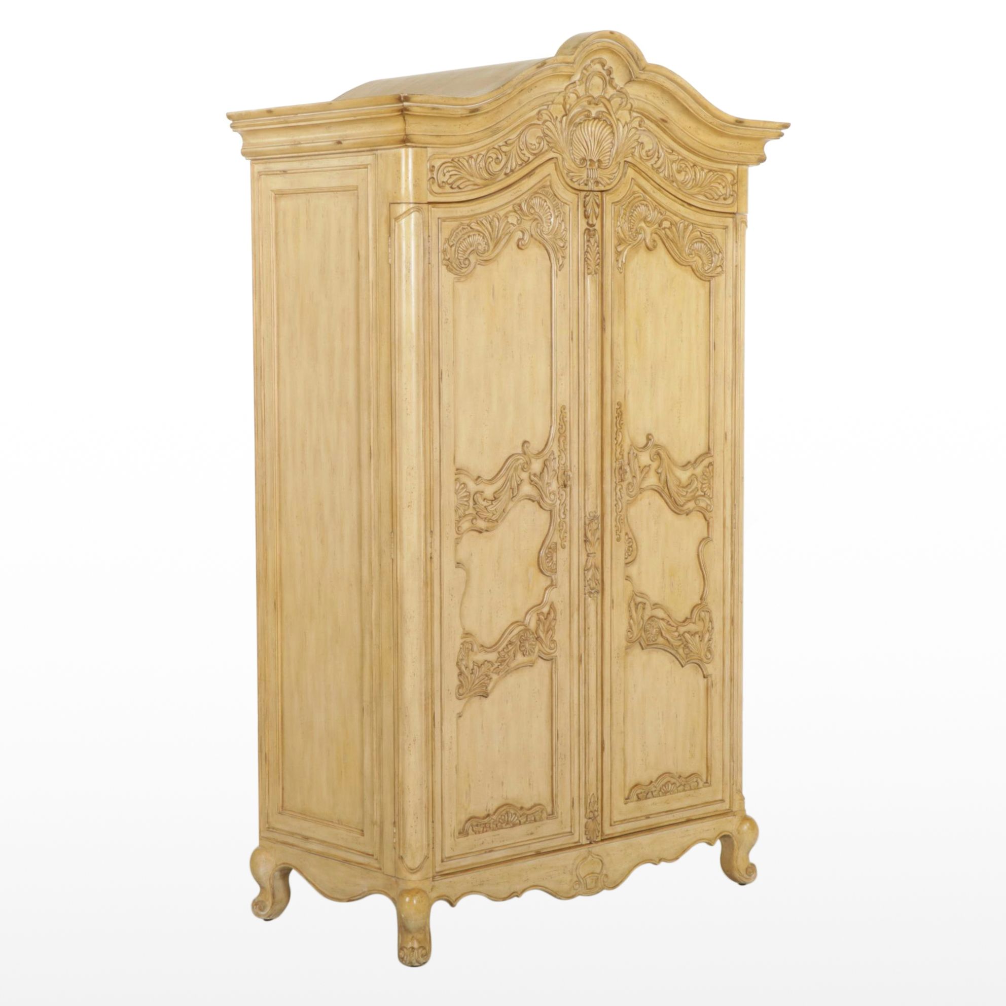 Century Furniture French Provincial Entertainment Armoire