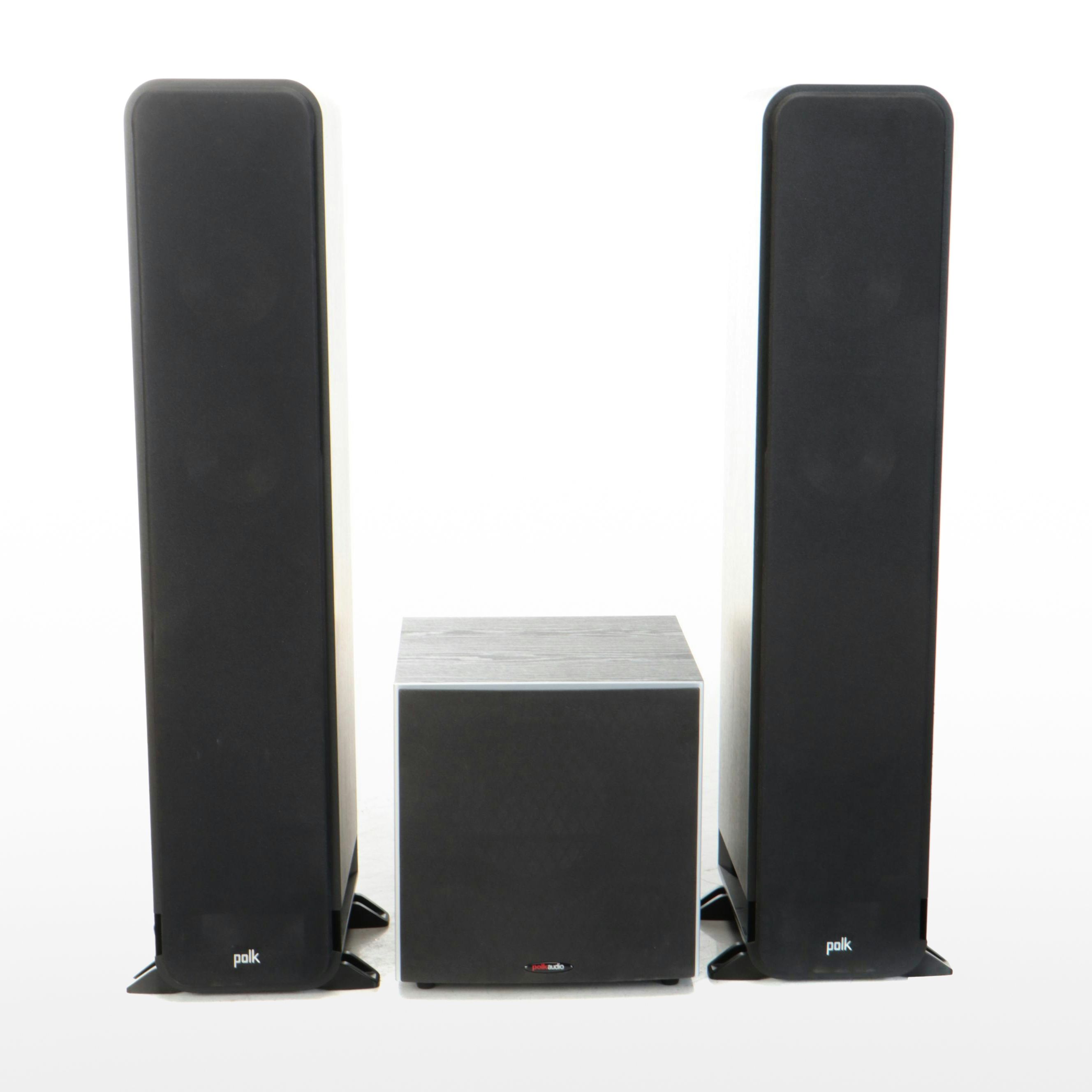 Polk Audio Signature Elite ES55 Floor Standing Speakers with PSW10 Subwoofer