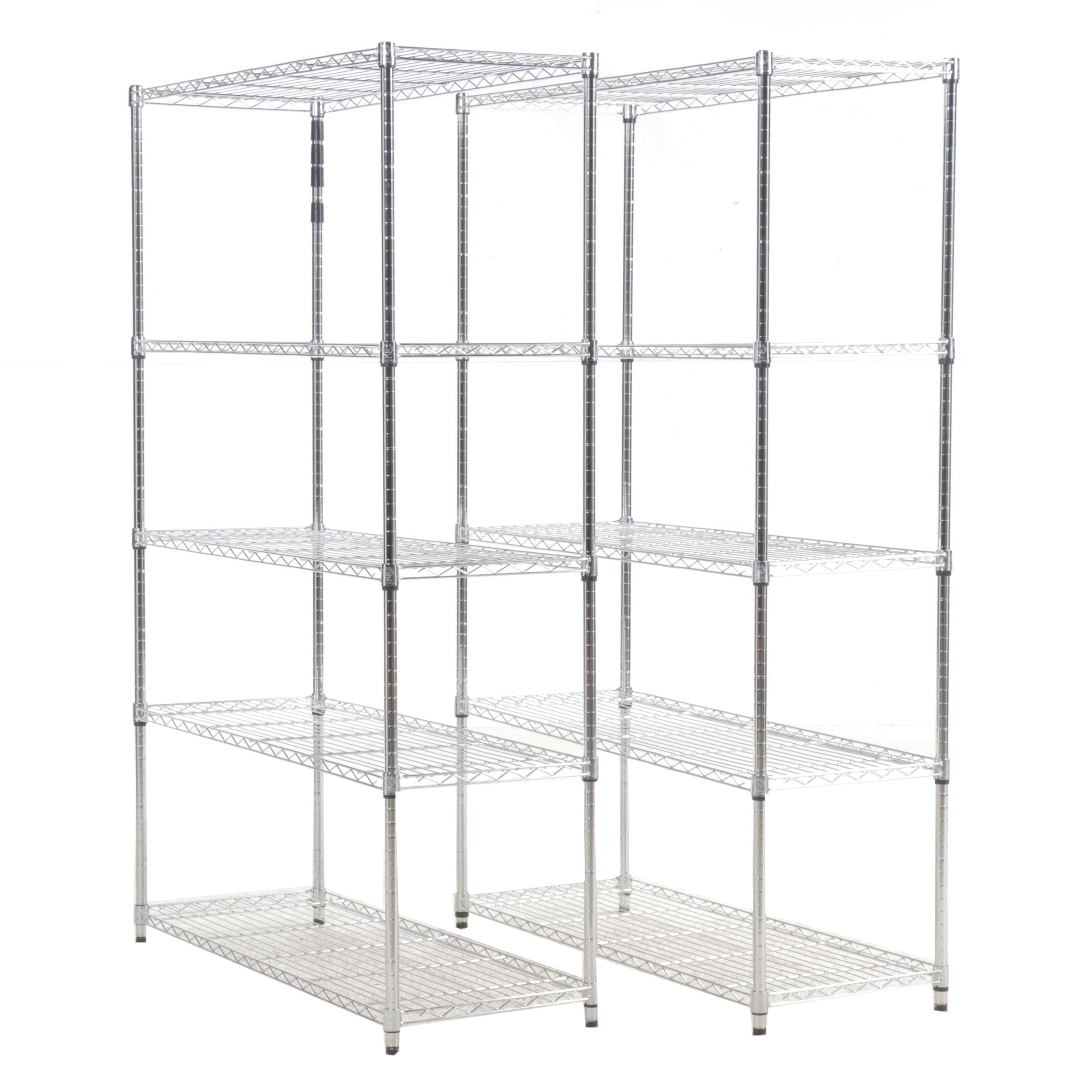 Meigao Chrome Finish Shelving Systems