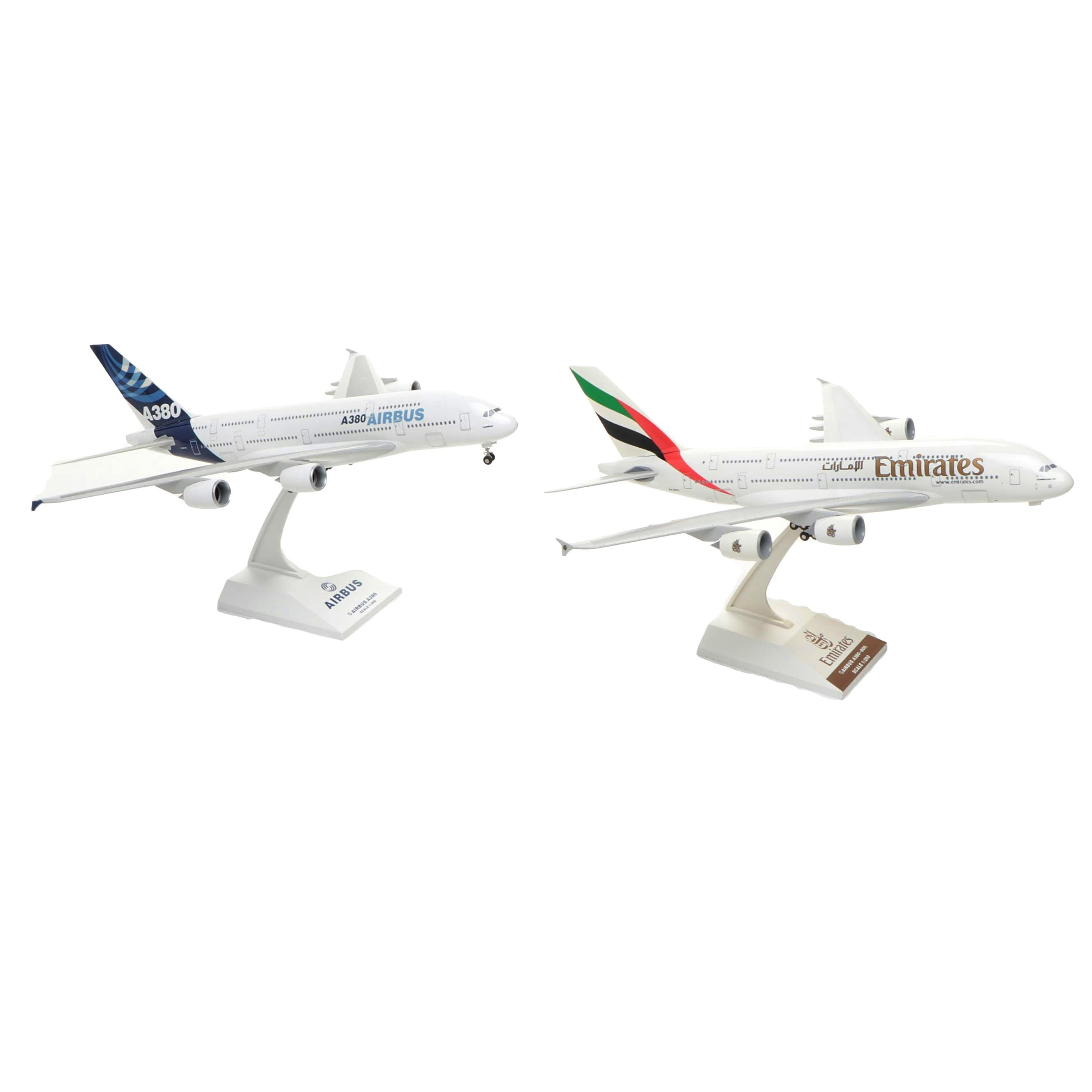 Sky Marks Airbus A380 and Emirates Airbus A380-800 Model Airplanes