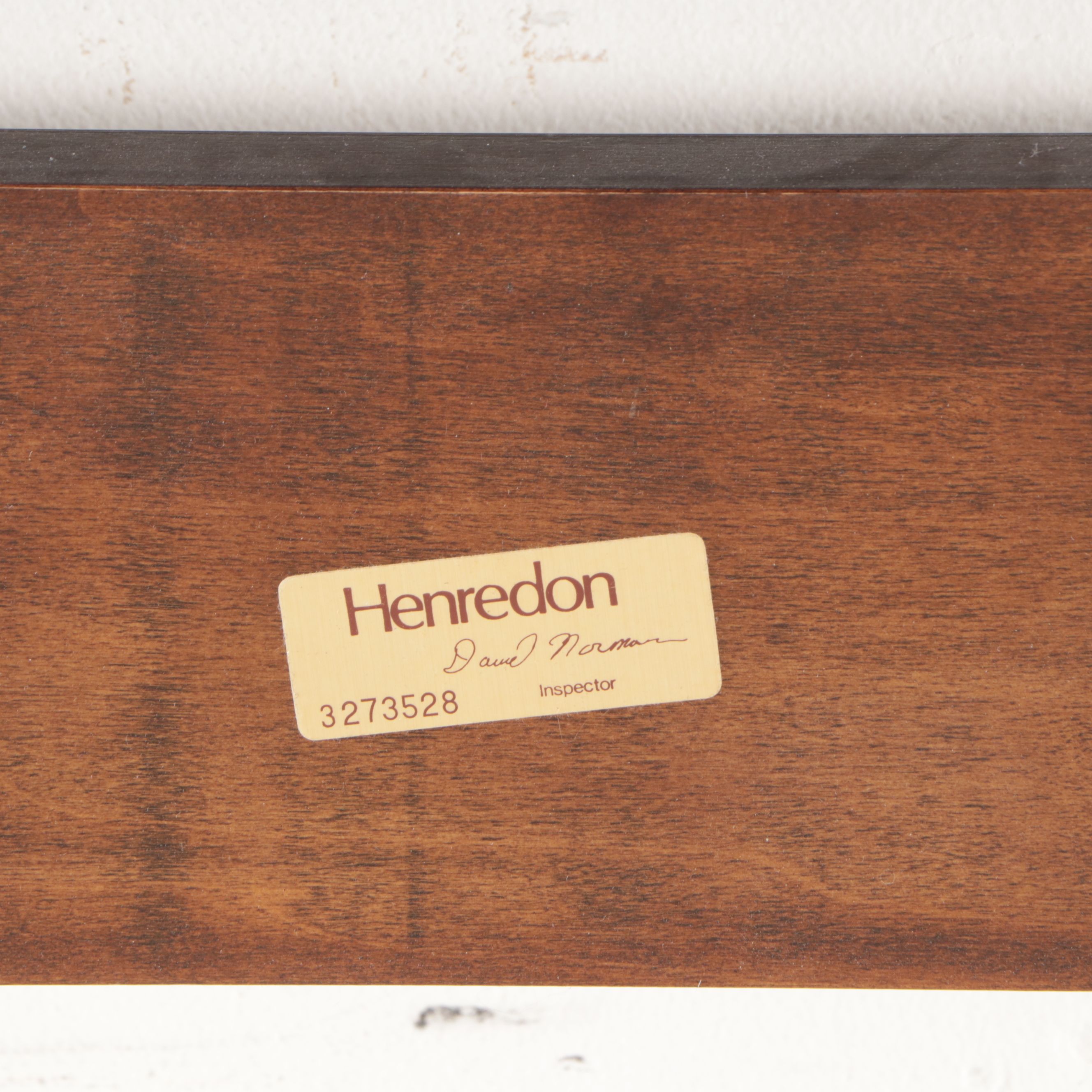 Henredon Four-Poster Mahogany Queen Bed and Ethan Allen Bedding