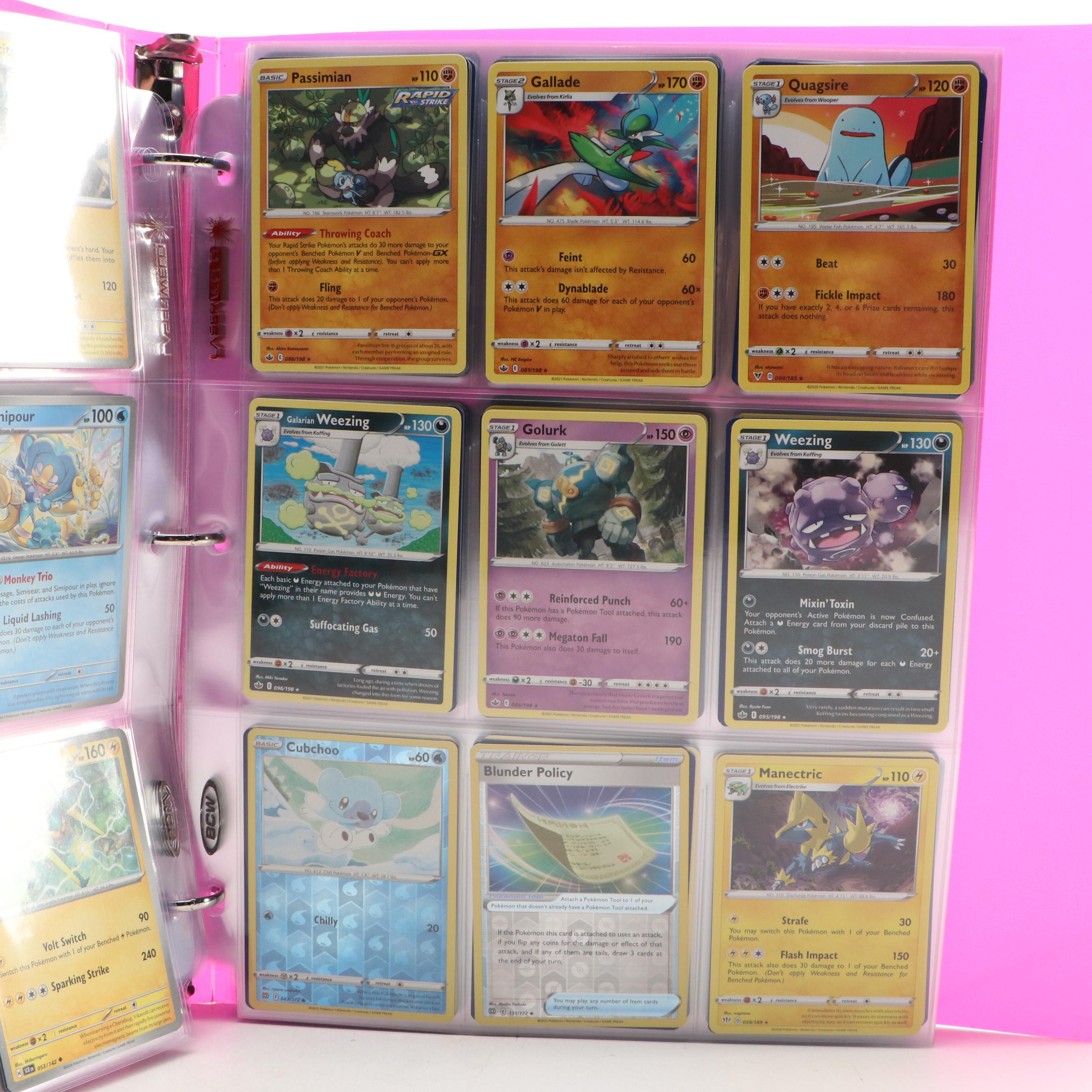 Pokémon Card Collection Featuring Holos and More, 2020s