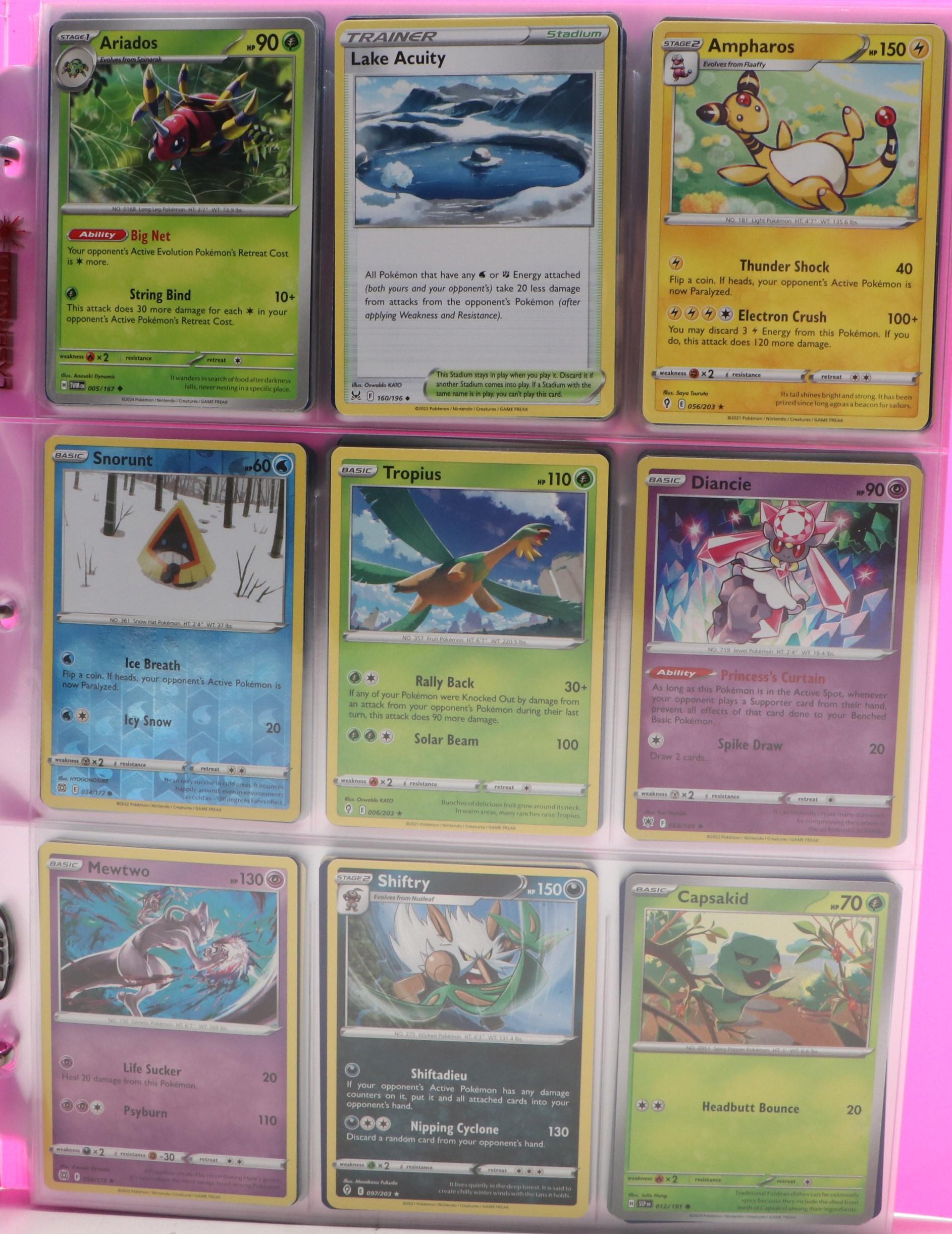 Pokémon Card Collection Featuring Holos and More, 2020s