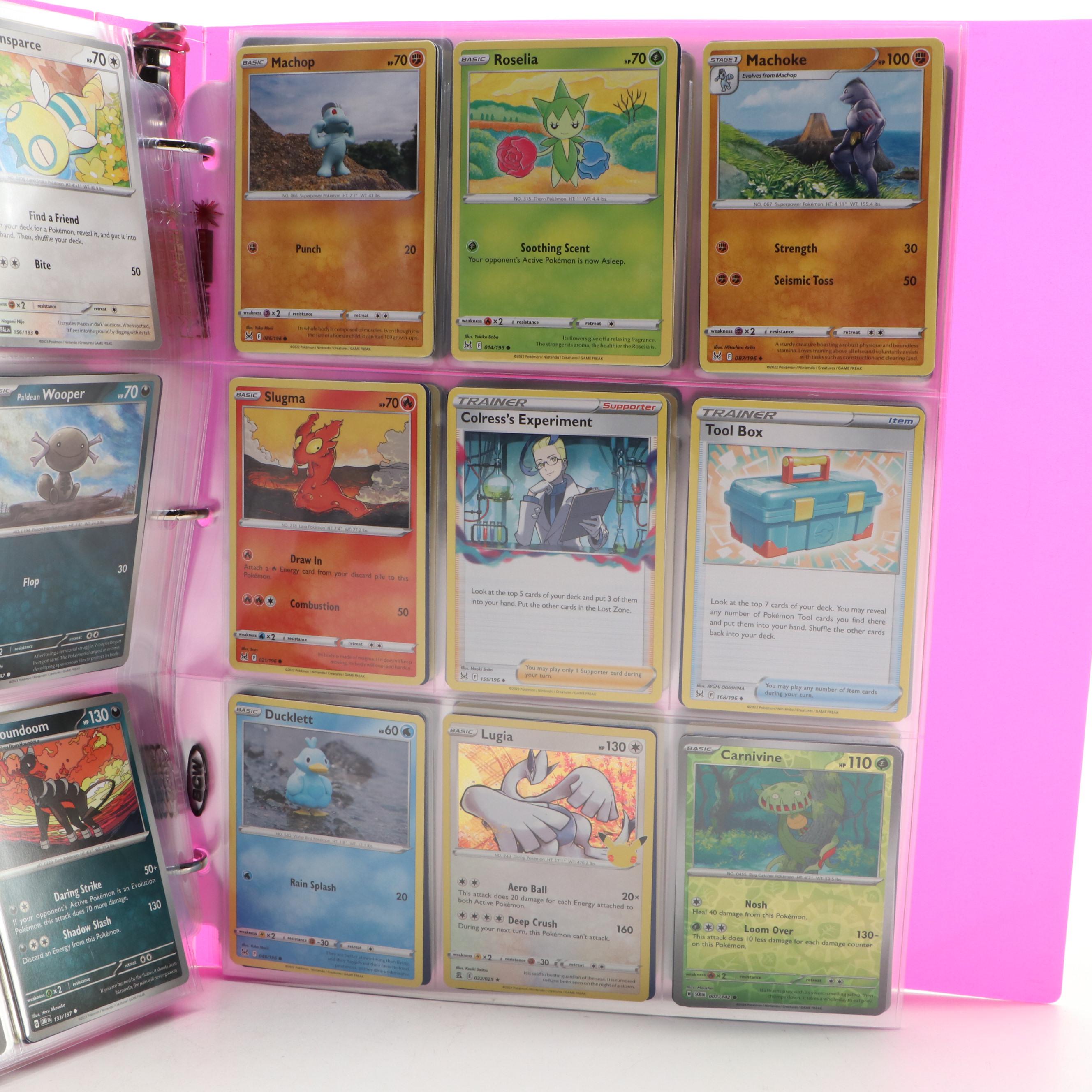 Pokémon Card Collection Featuring Holos and More, 2020s