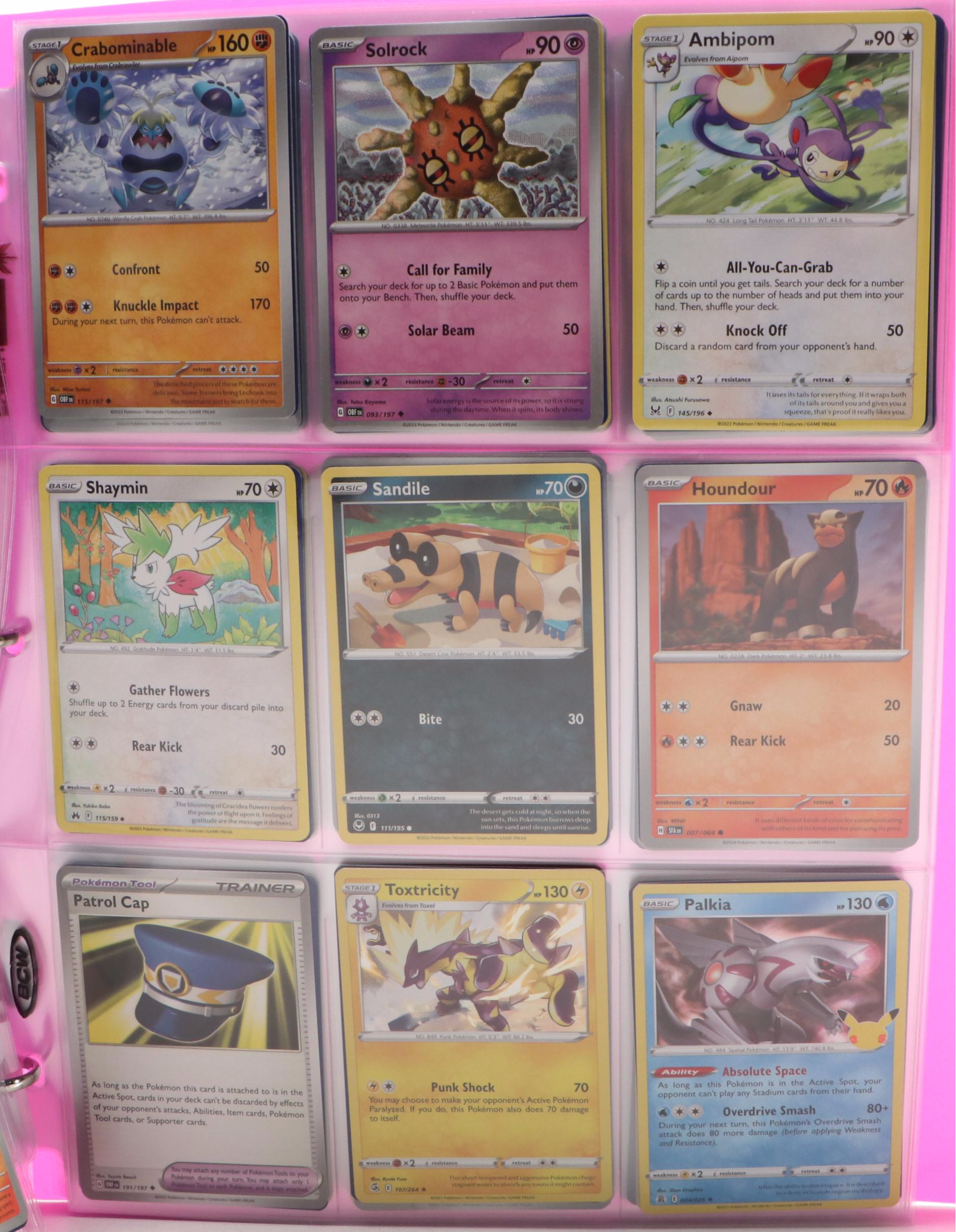 Pokémon Card Collection Featuring Holos and More, 2020s